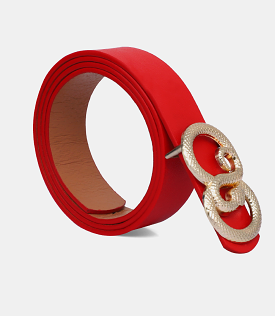 A5010-RED-Women Belt