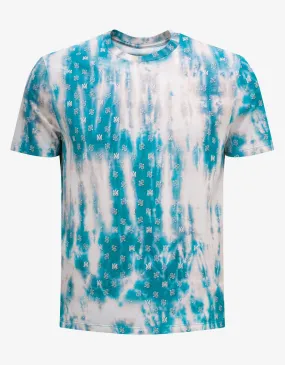 Amiri Blue Bleached Micro M.A Paisley T-Shirt