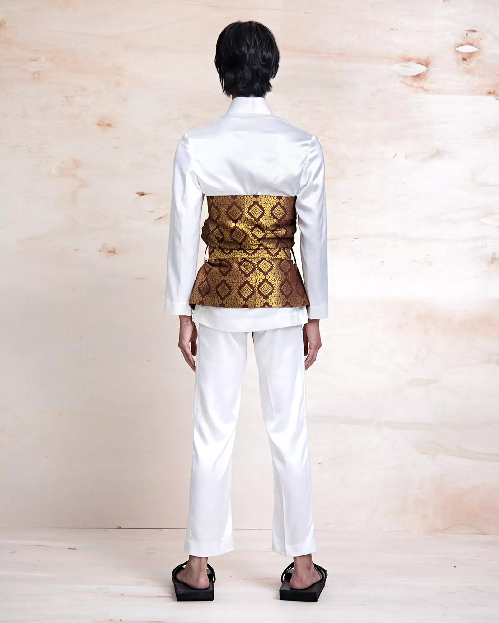 Baju Budi (White Satin)