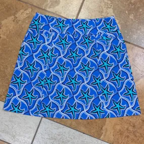 Beachtime Skort in Starfish Blues