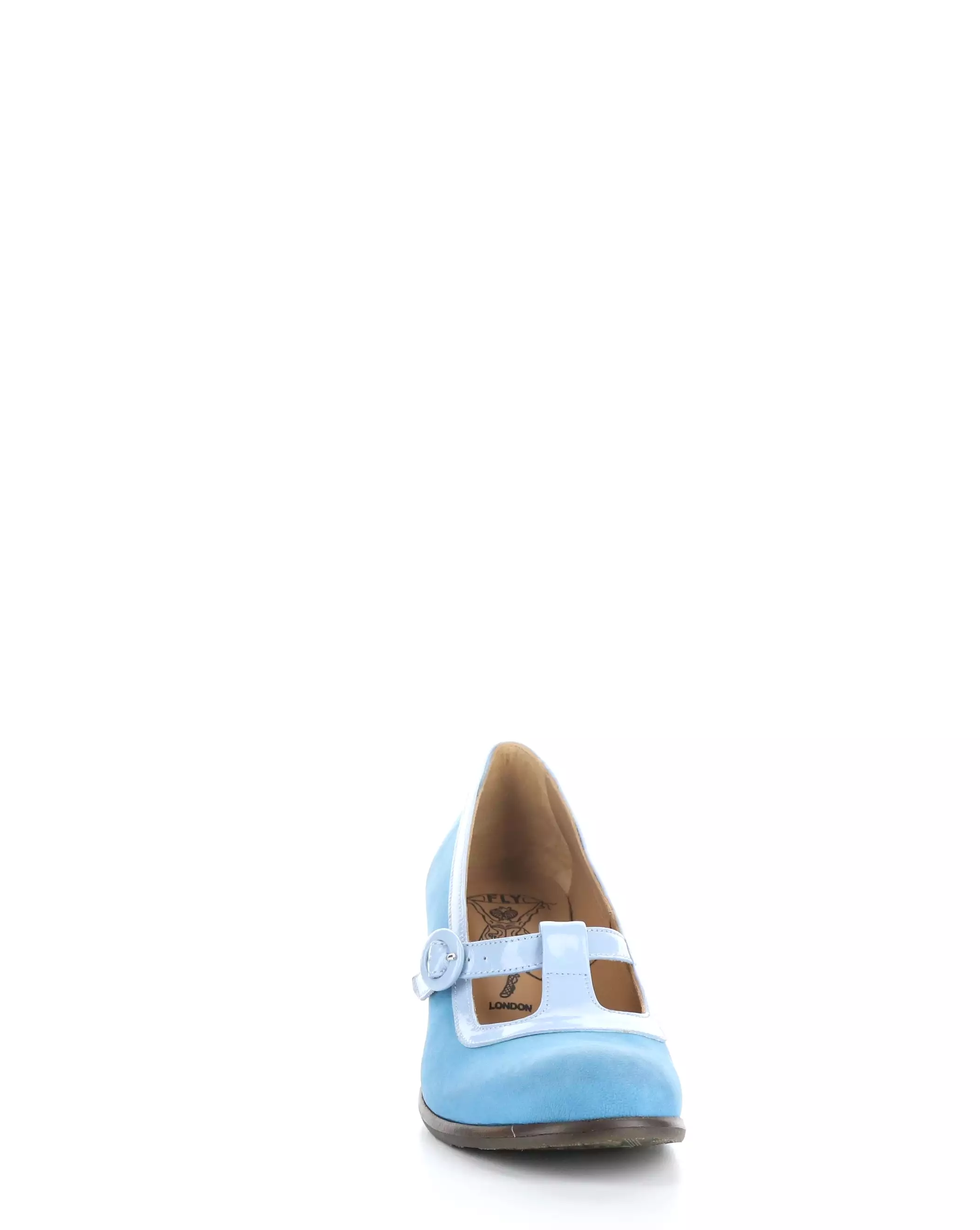 BEGI085FLY 000 SKY BLUE Round Toe Shoes