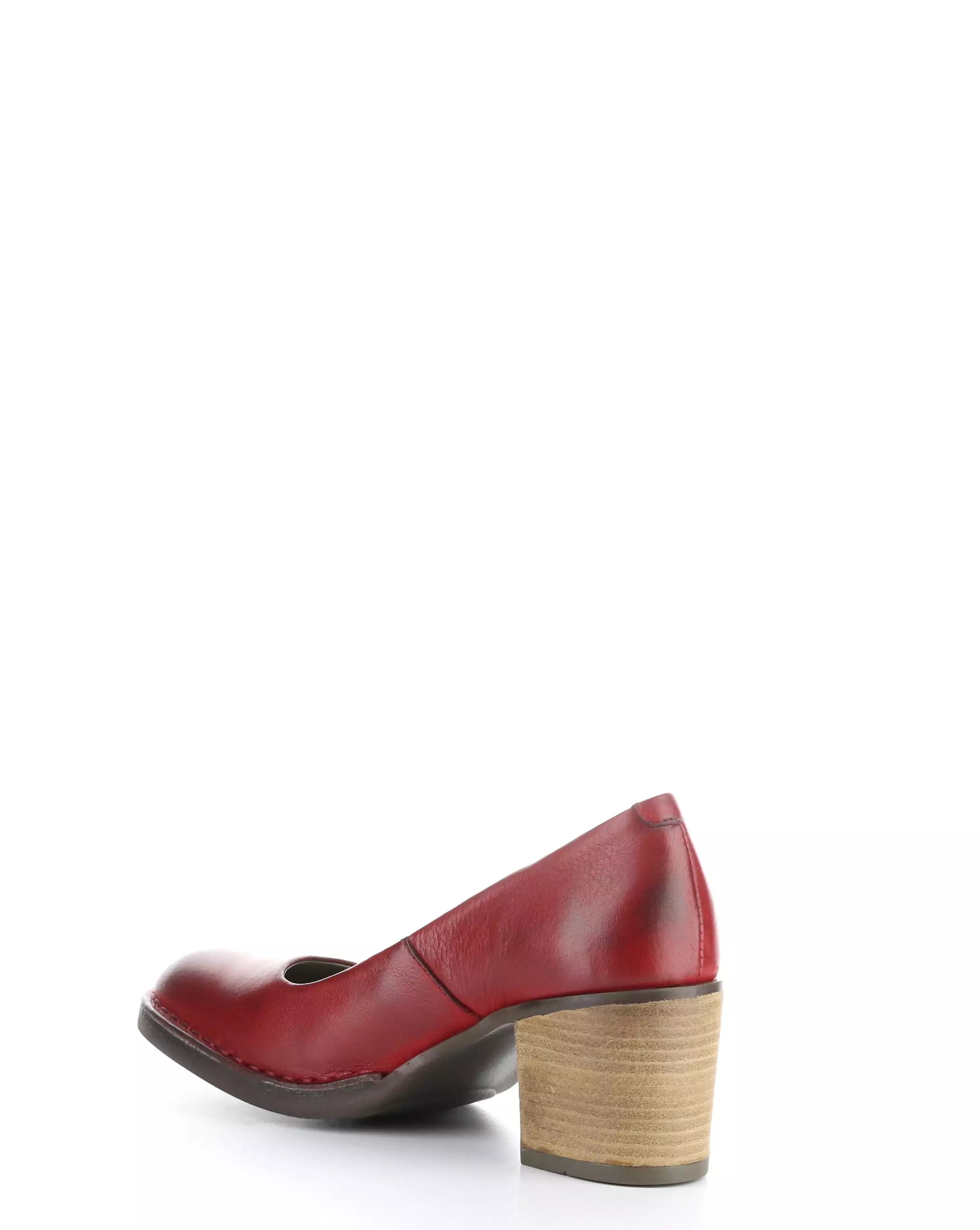 BERY104FLY 001 RED Round Toe Shoes