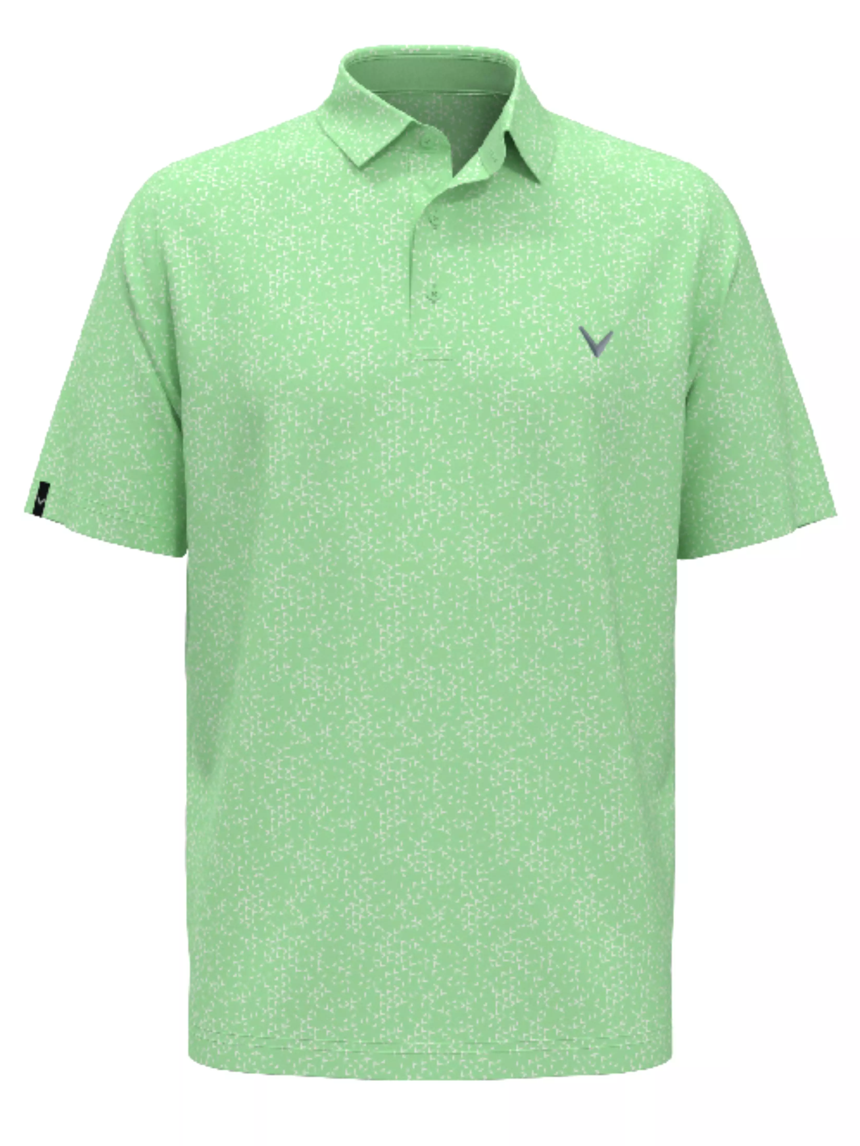 Big & Tall Chevron Print Golf Polo