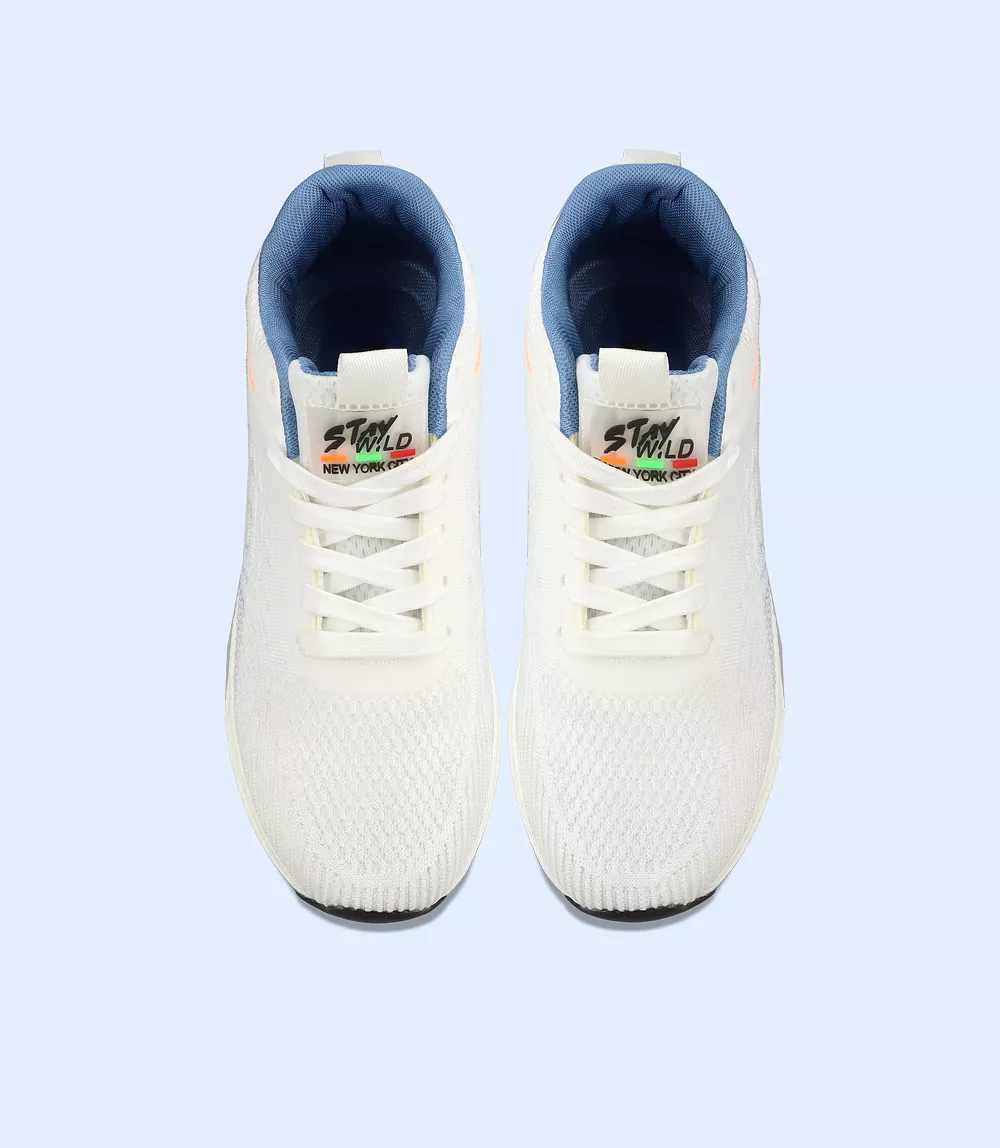 BM6210-WHITE-Men Sports Shoes