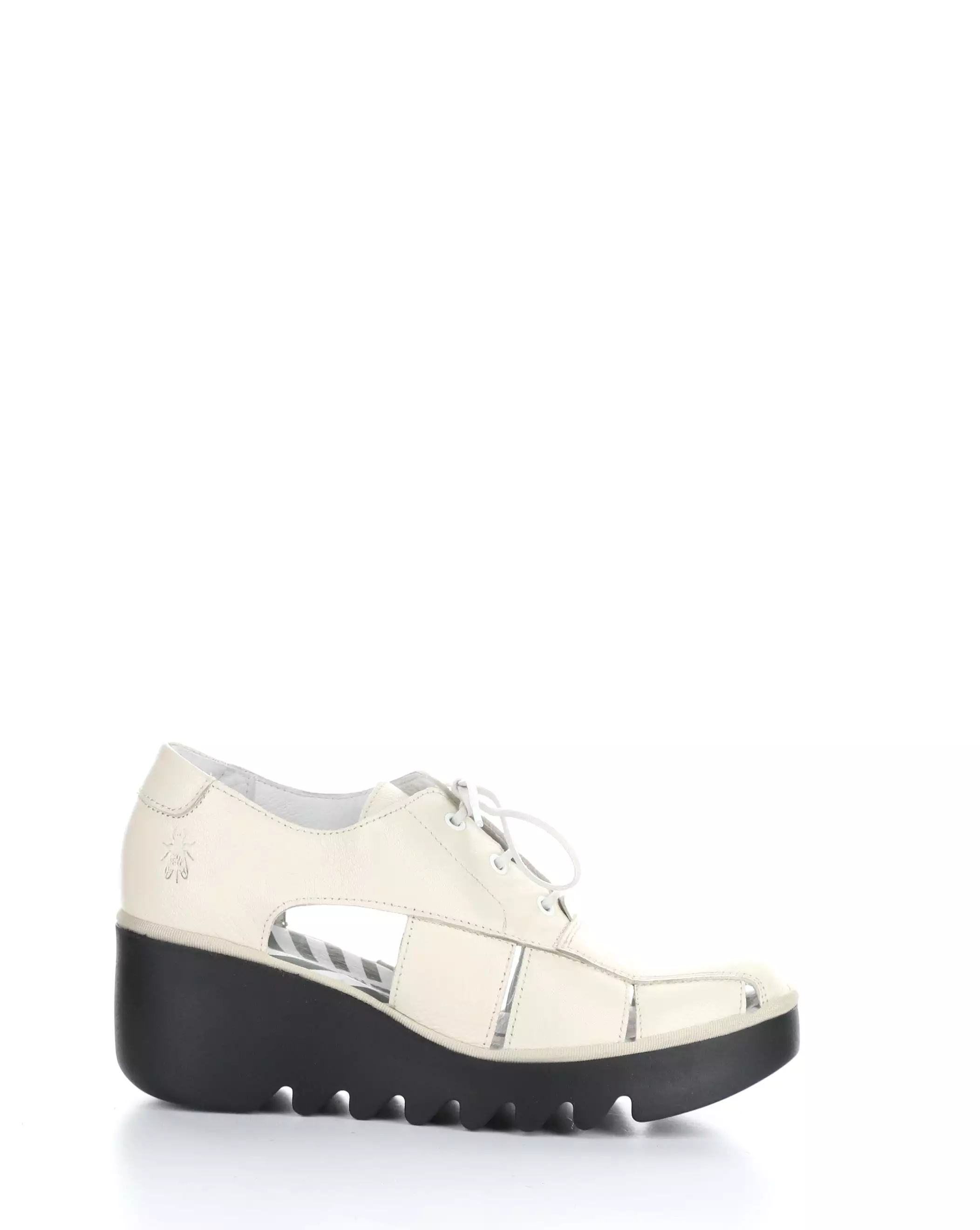 BOGI466FLY Off White Lace-up Shoes