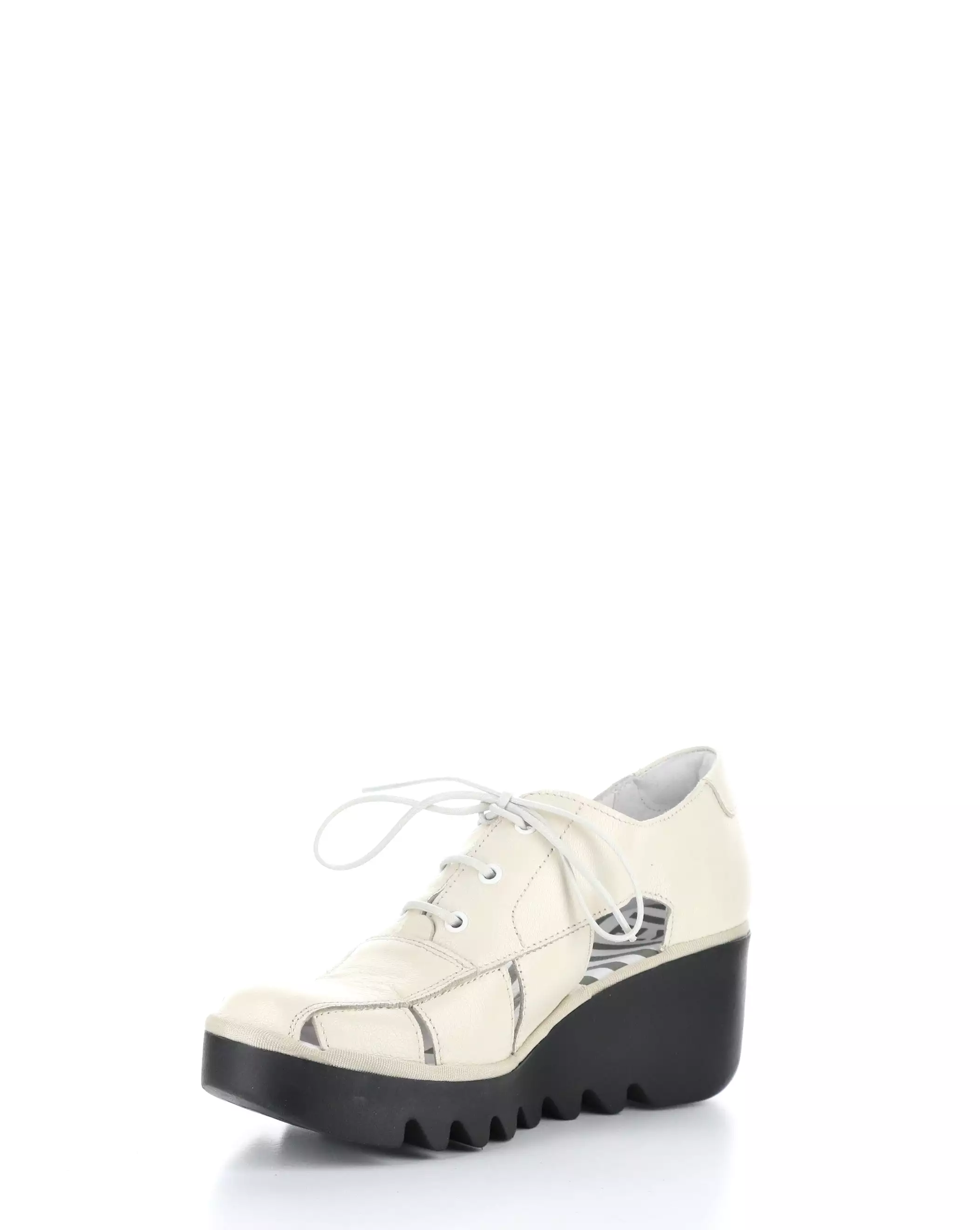 BOGI466FLY Off White Lace-up Shoes