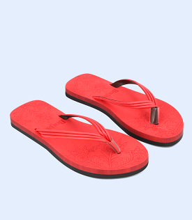 BW9277-RED-Women Flipflop