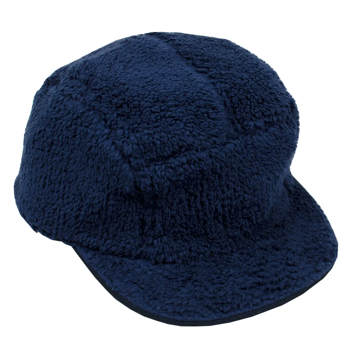 cableami - Boa Fleece Cap With Drawcord - Navy