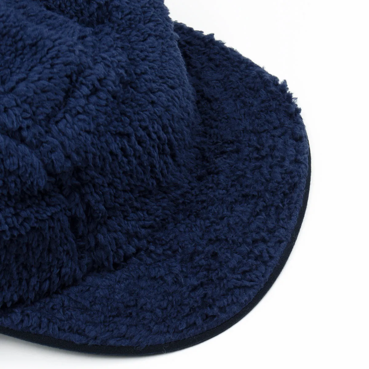 cableami - Boa Fleece Cap With Drawcord - Navy