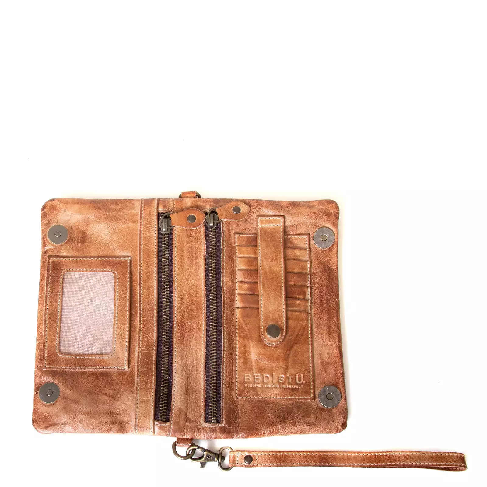 Cadence Leather Wallet / Clutch / Crossbody Bag