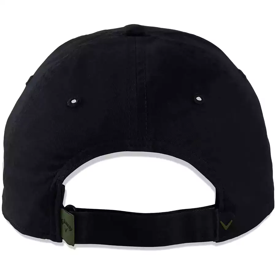 Callaway Men's 2022 Heritage Twill Golf Hat - Black/Green