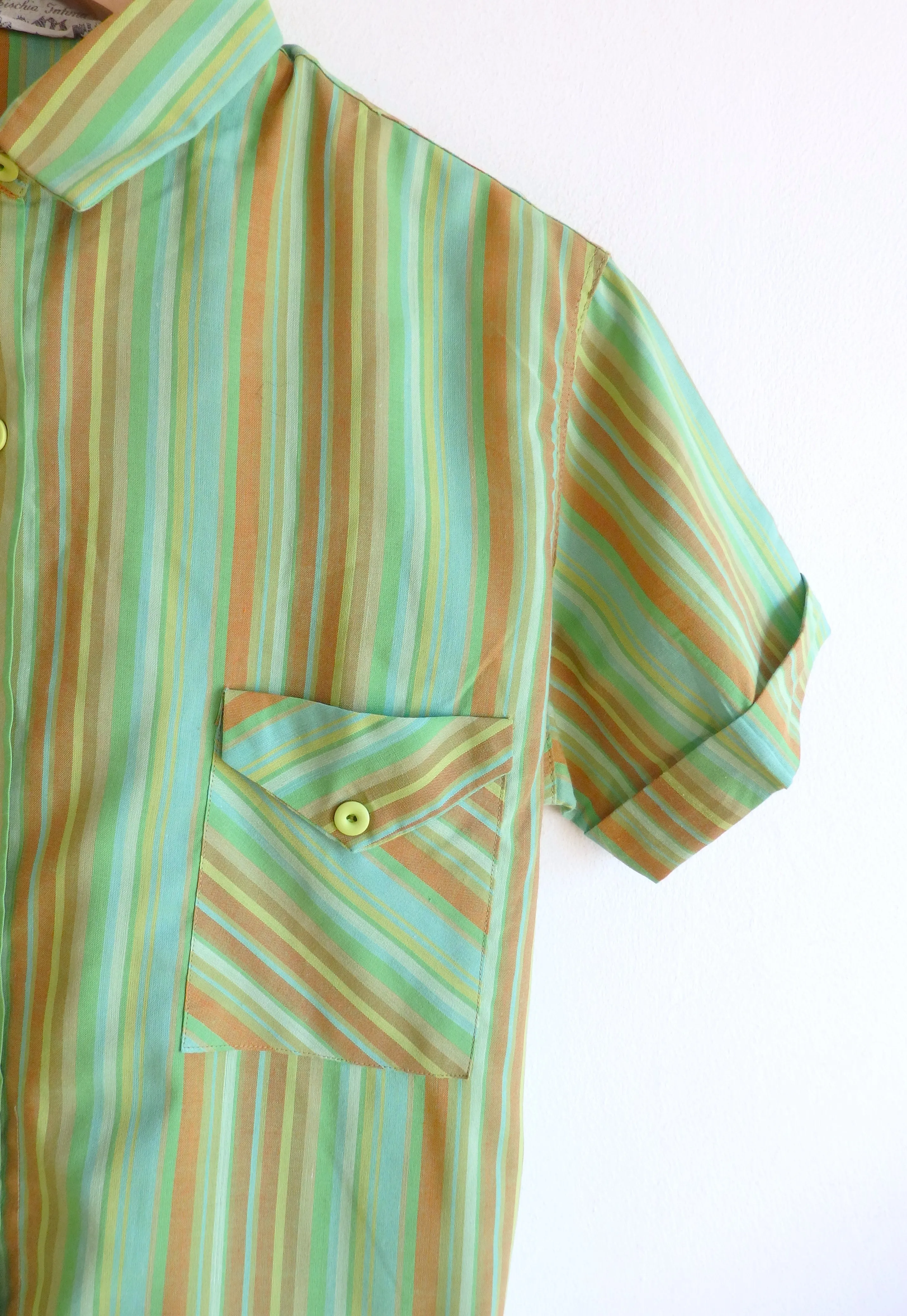 Camisa Vintage Pistacchio