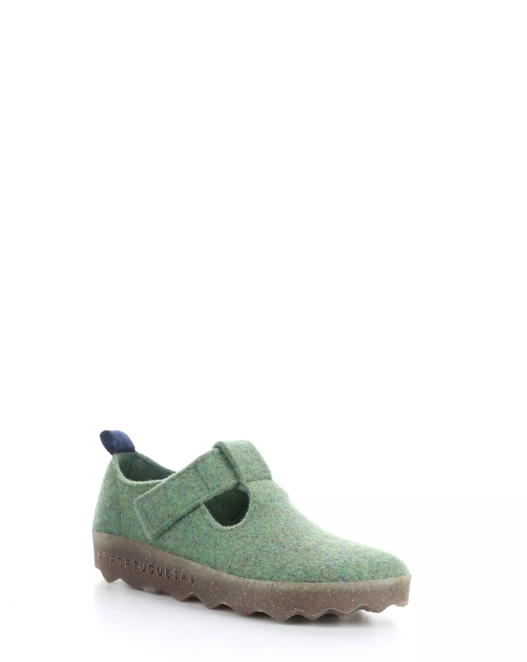 CATE085ASP Green Velcro Shoes