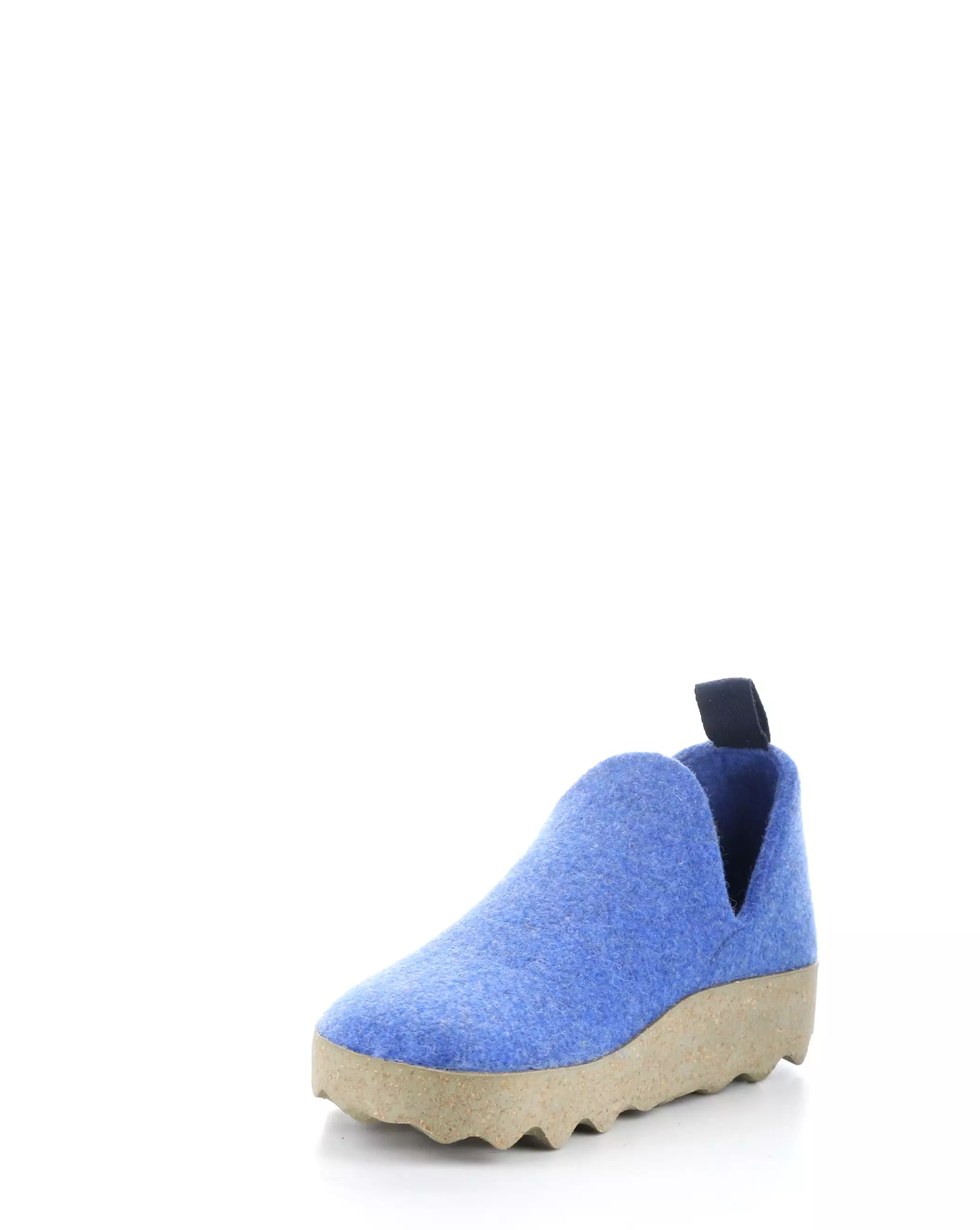 CITY Blue Round Toe Shoes