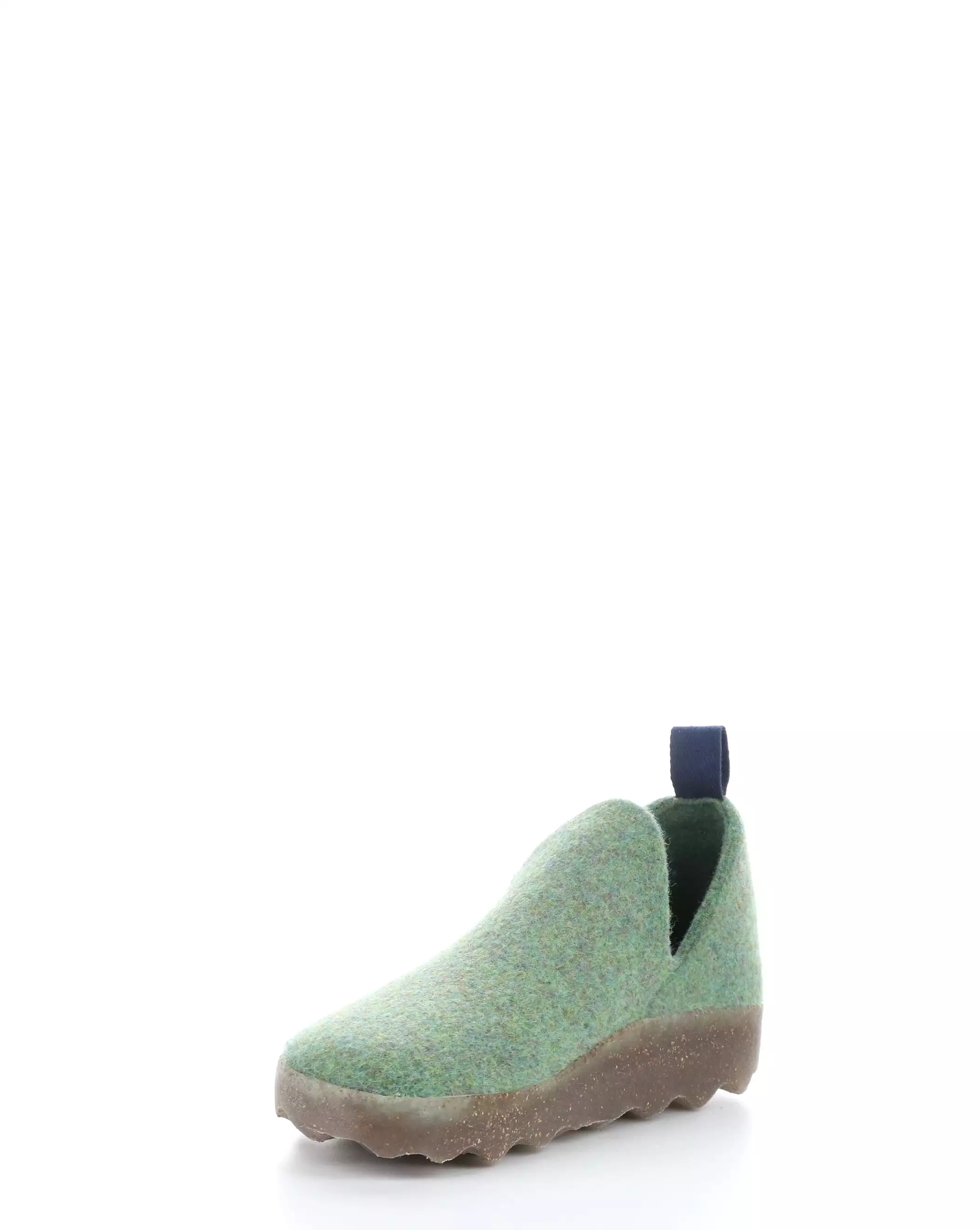 CITY Green Round Toe Shoes