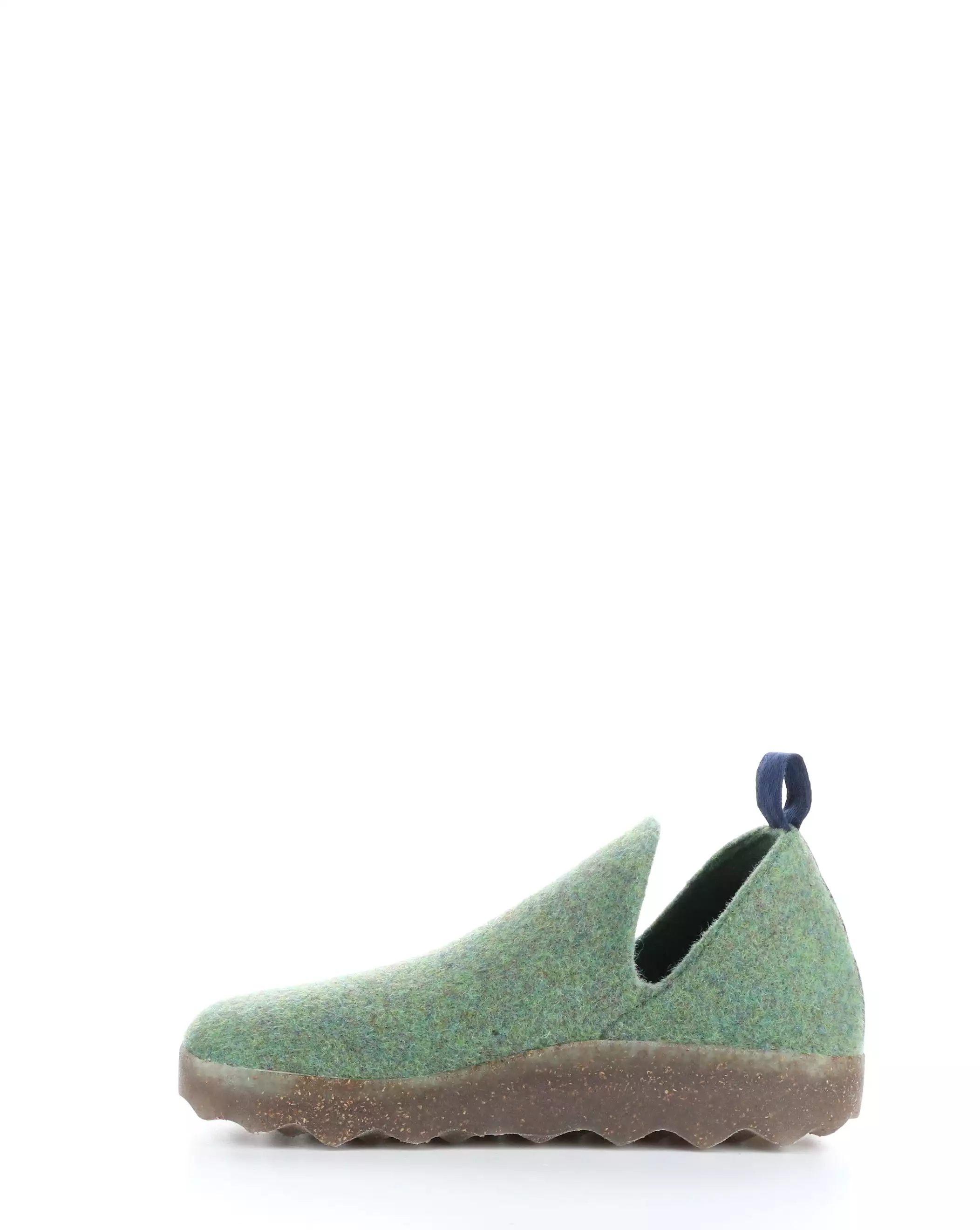 CITY Green Round Toe Shoes