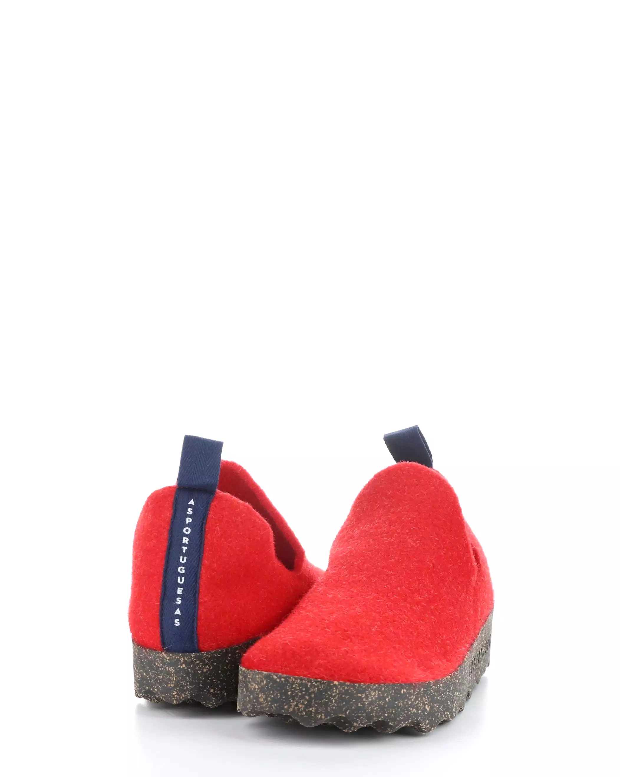 CITY Red Round Toe Shoes