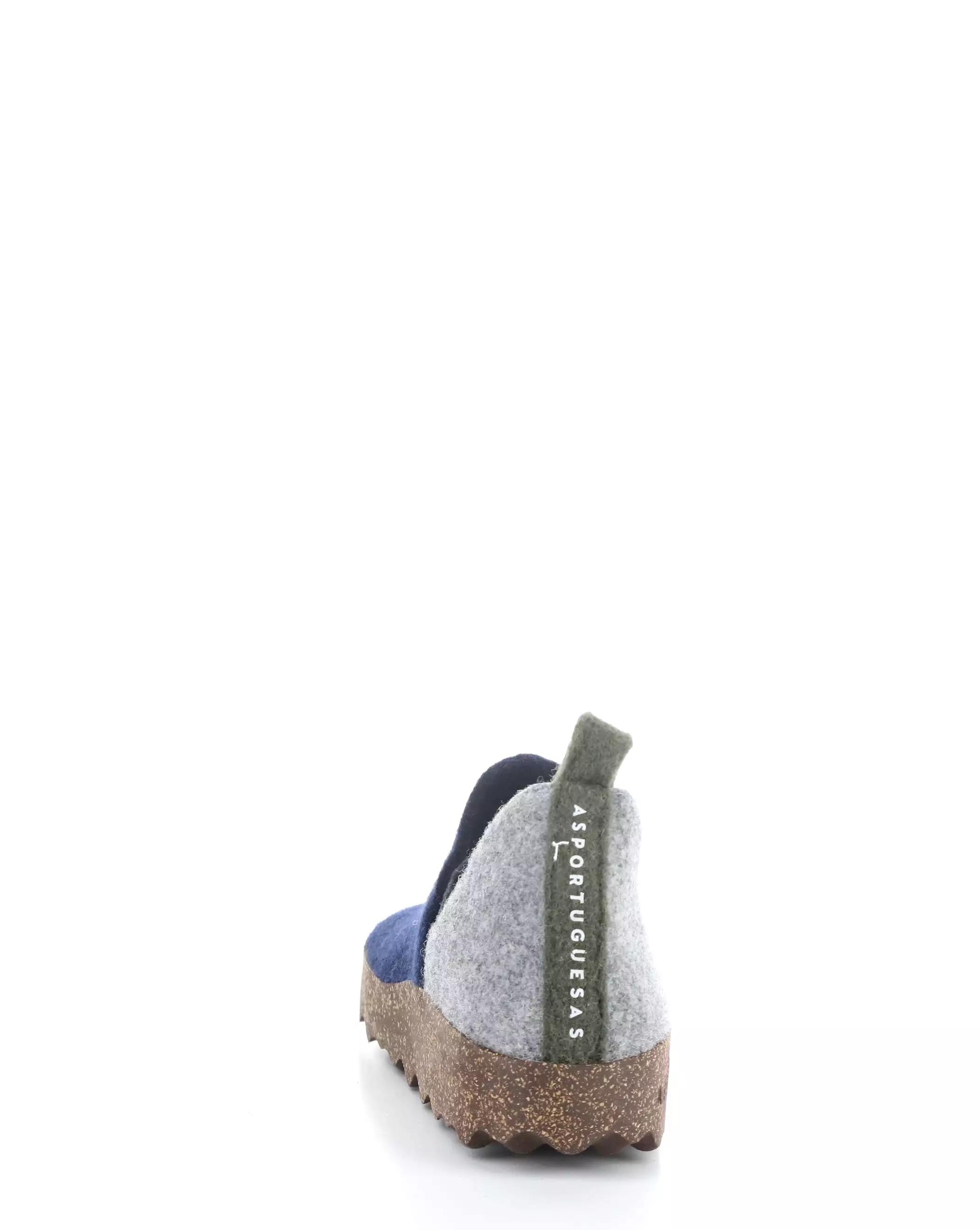 CITY089ASPM 007 NAVY/GREY Round Toe Shoes