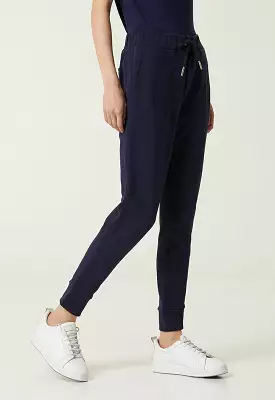 Collection Slim Leg Jogger Trouser Navy Blue