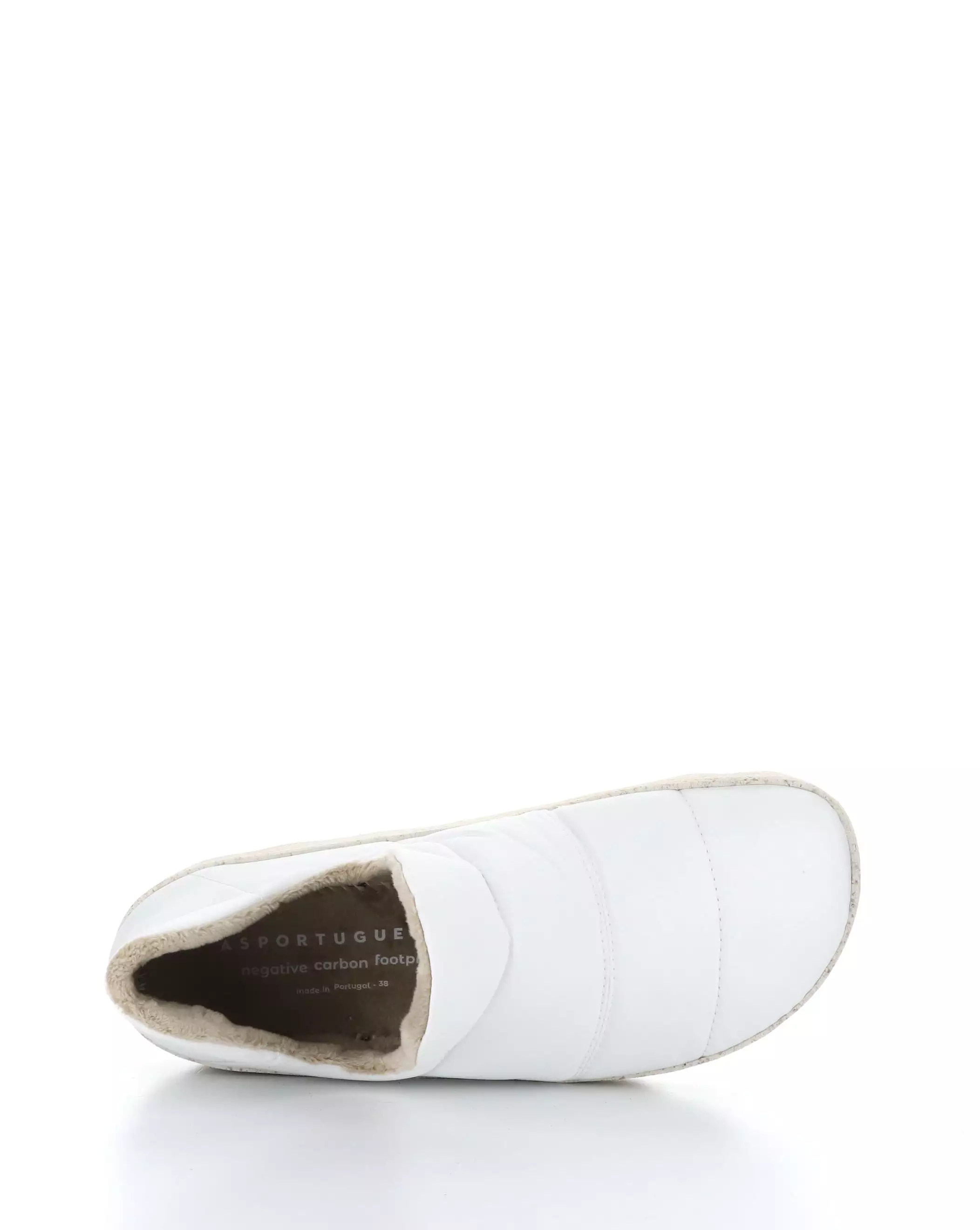 CRUS145ASP White Round Toe Shoes