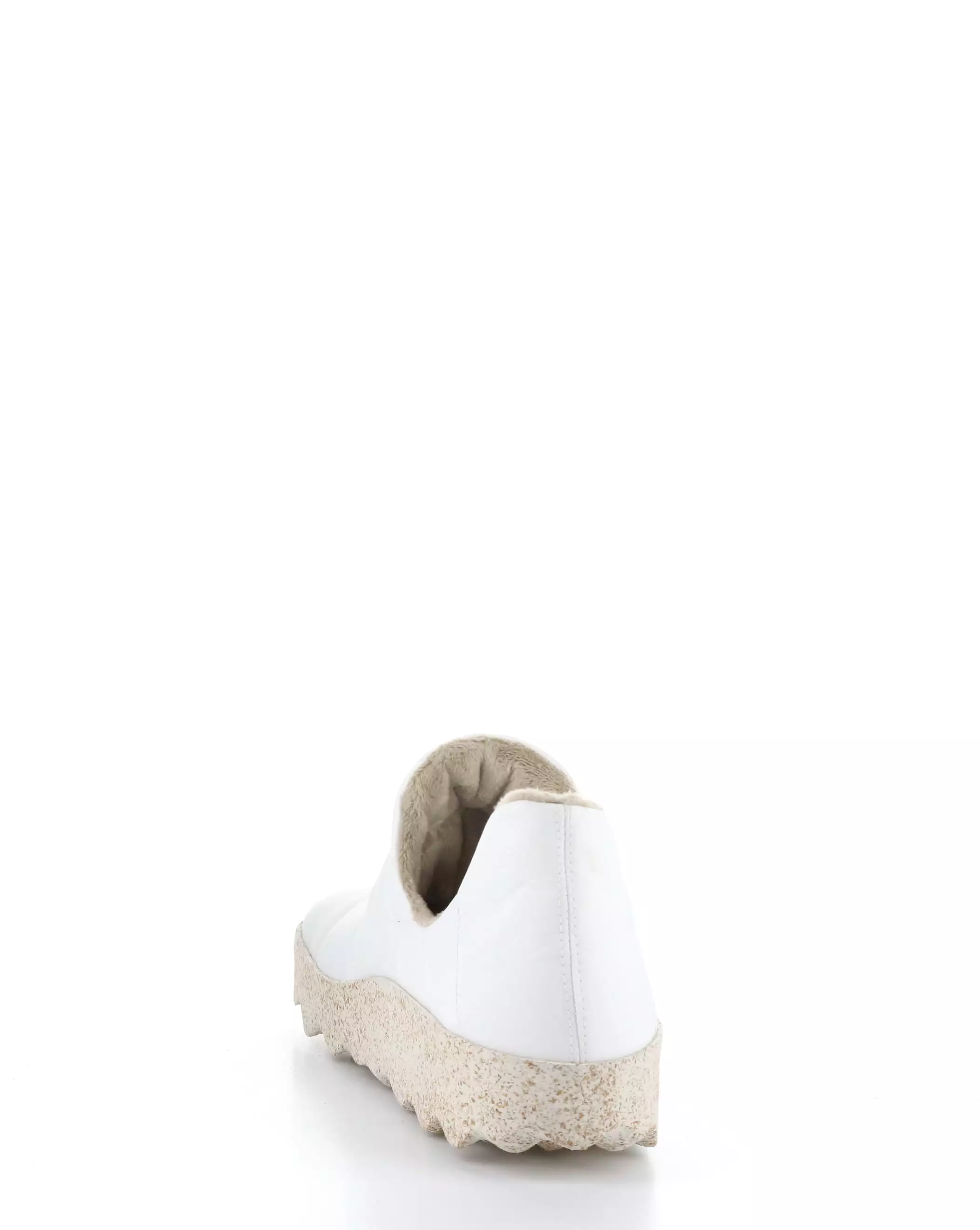 CRUS145ASP White Round Toe Shoes