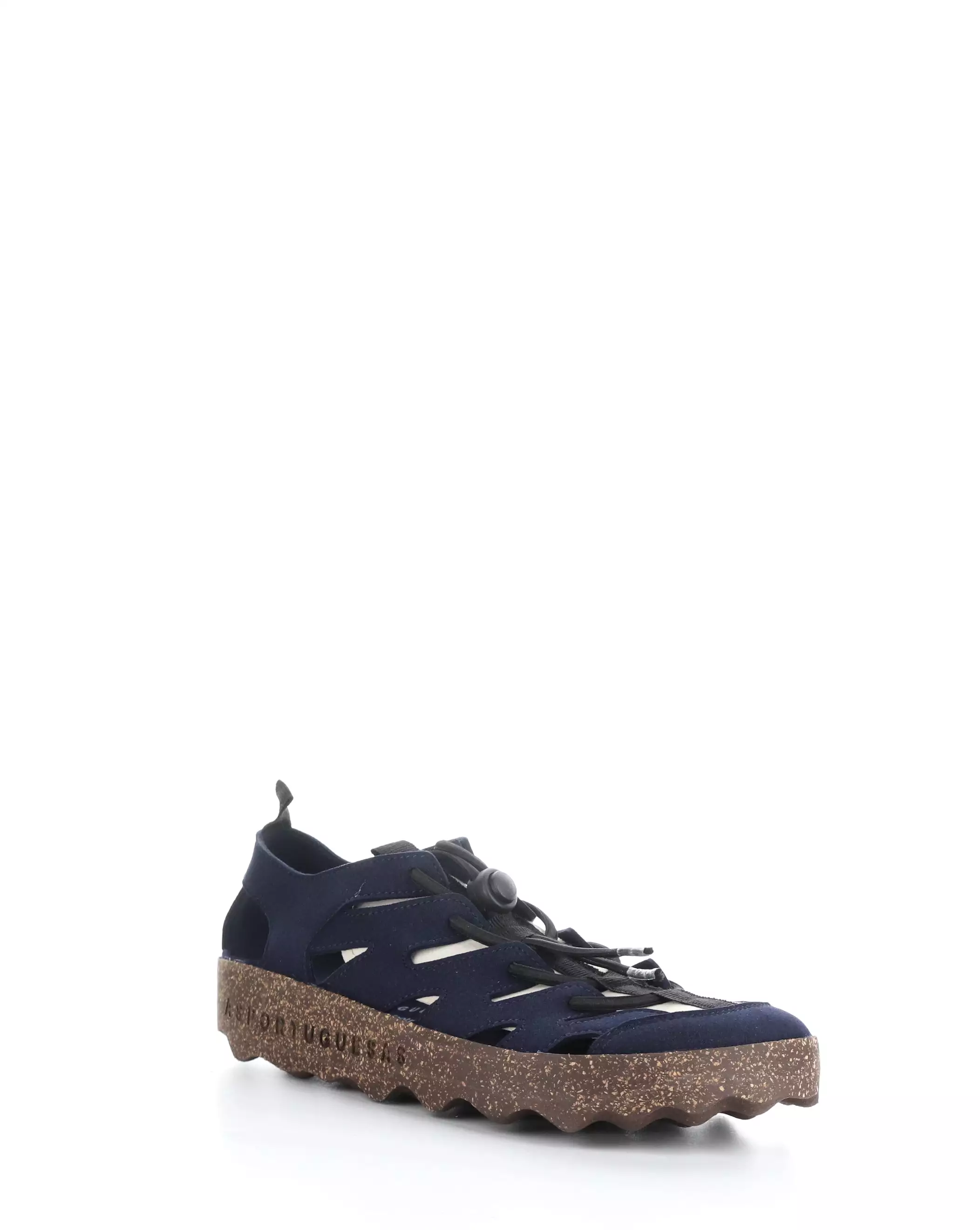 CURE2206ASP 003 NAVY Round Toe Shoes