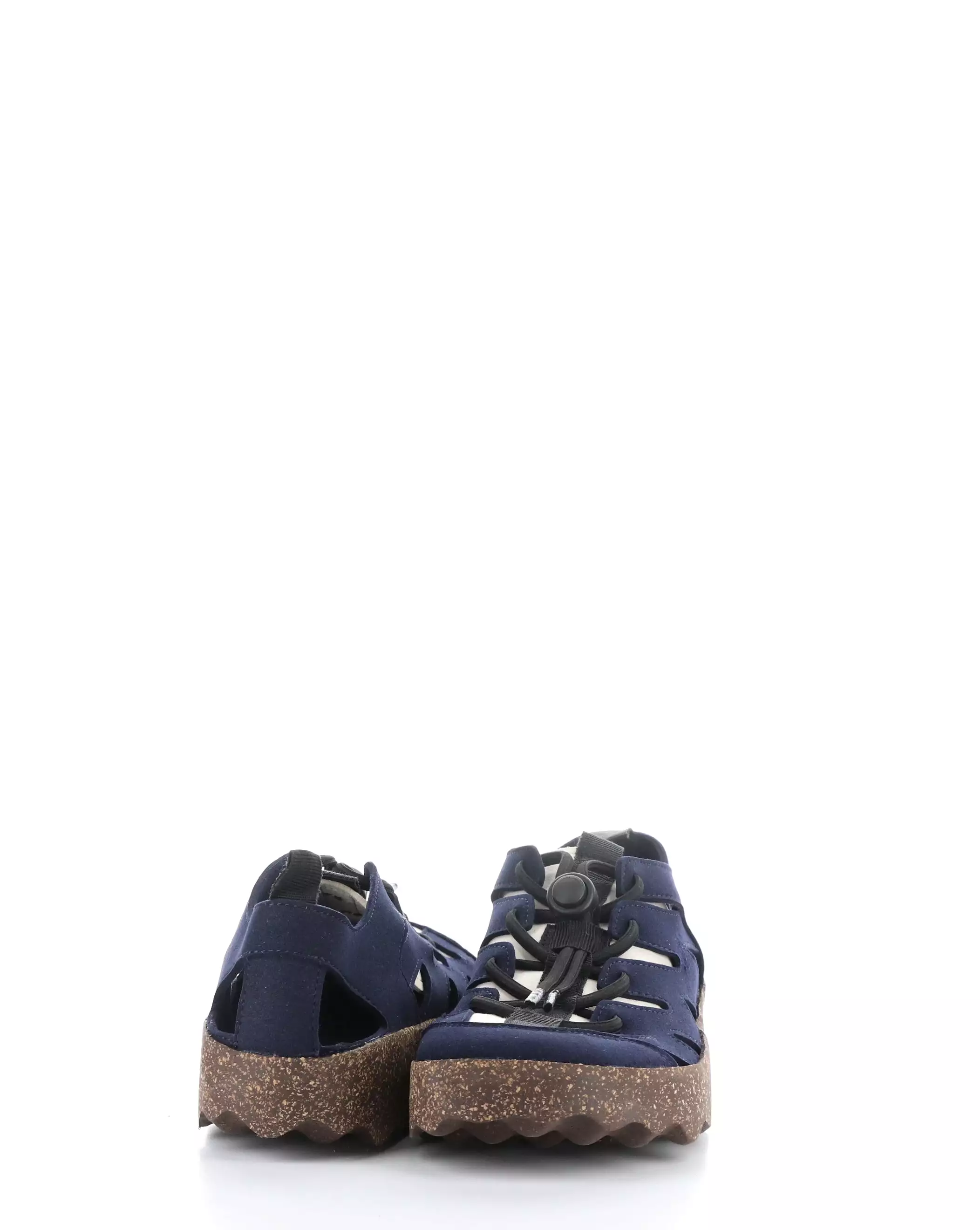 CURE2206ASP 003 NAVY Round Toe Shoes