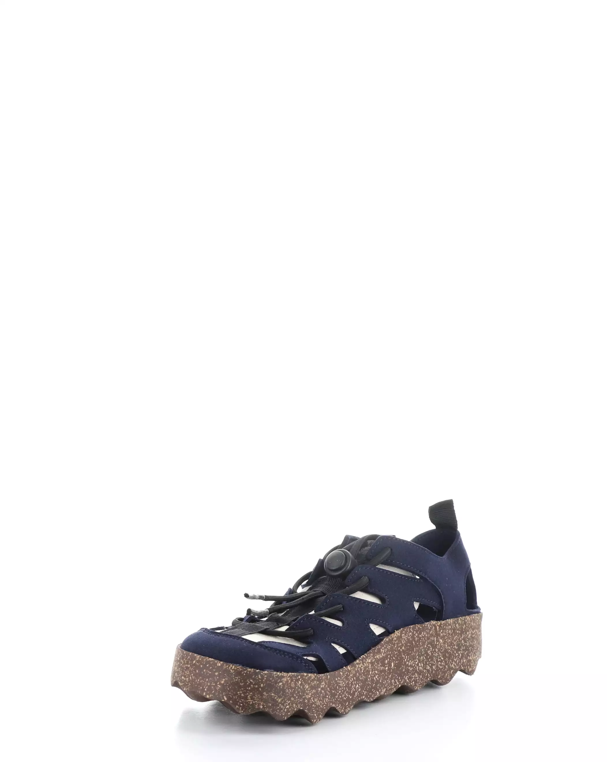 CURE2206ASP 003 NAVY Round Toe Shoes