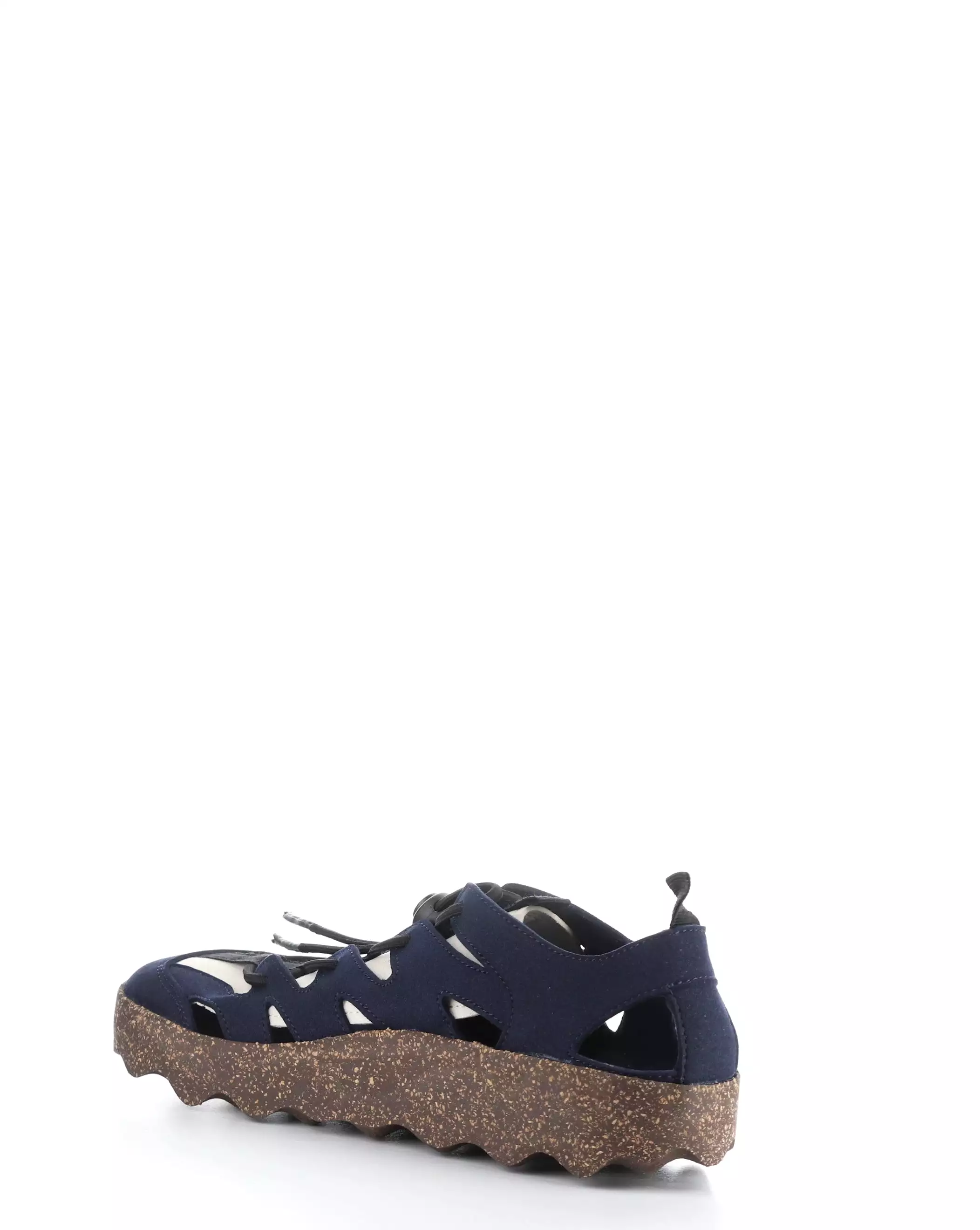 CURE2206ASP 003 NAVY Round Toe Shoes