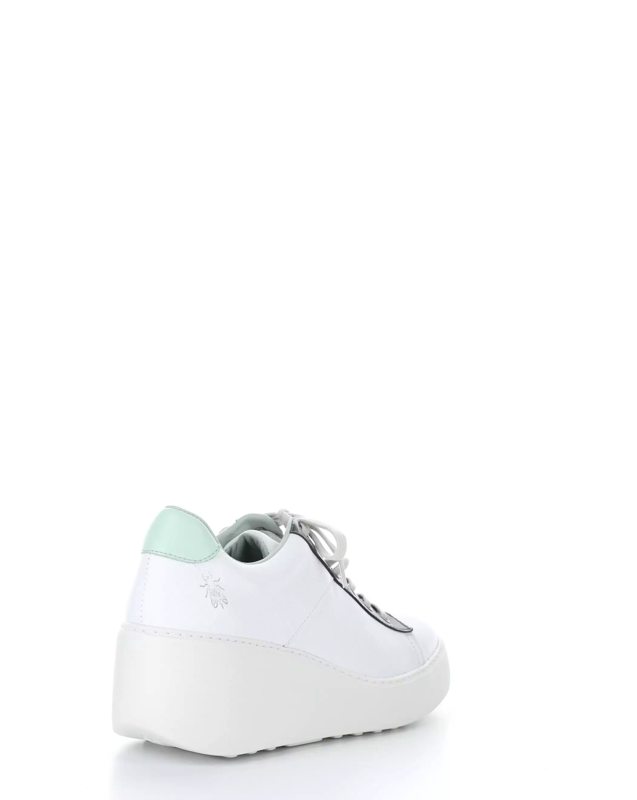 DELF580FLY 001 WHITE/GRAPH/MYNT Lace-up Shoes