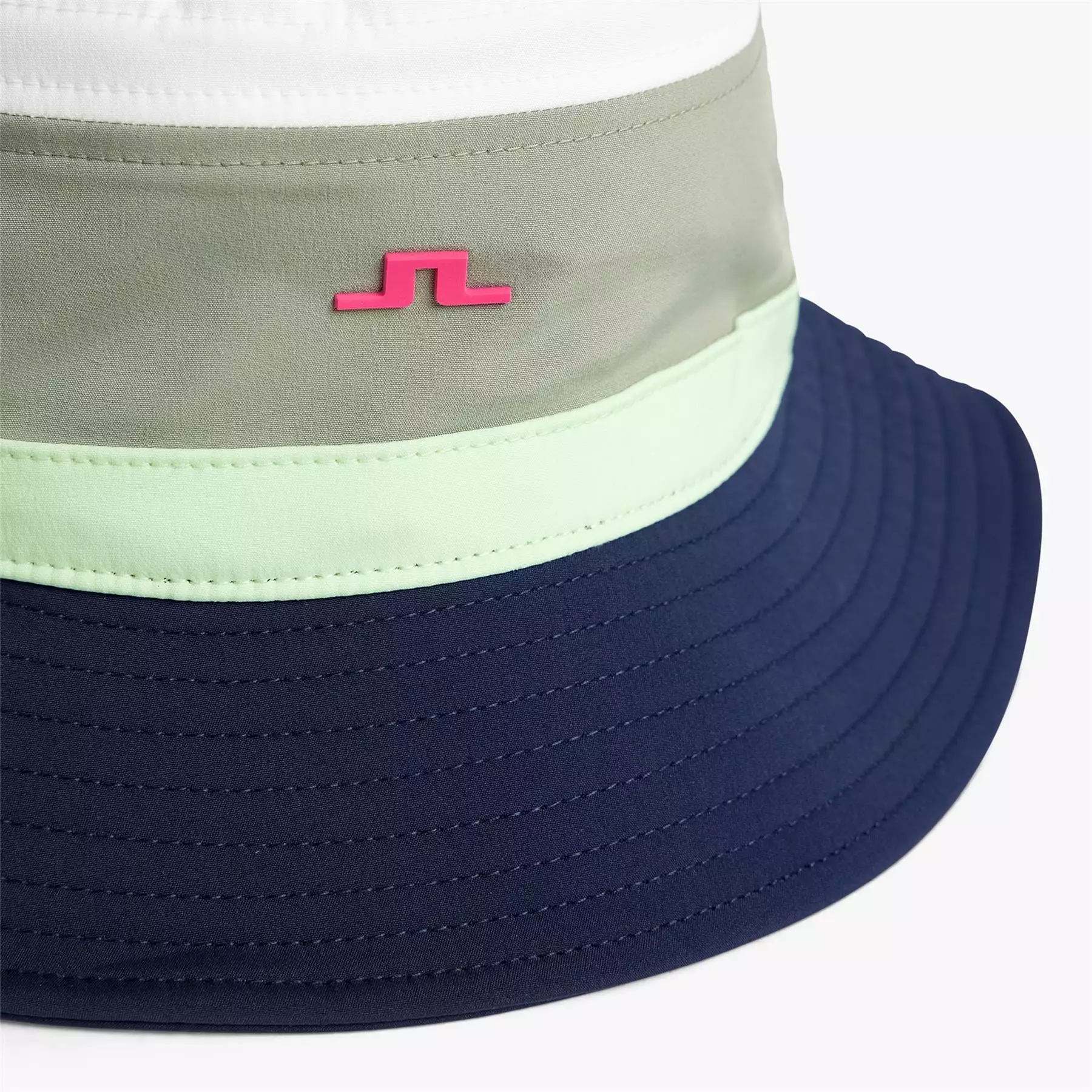 Denver Tech Stretch Stripe Bucket Hat Oil Green - SS24