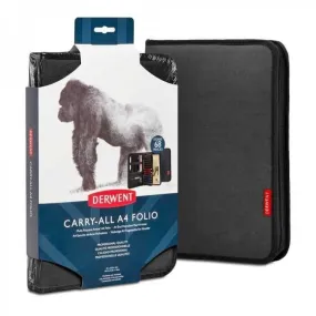 Derwent Carry-All A4 Folio Case Black