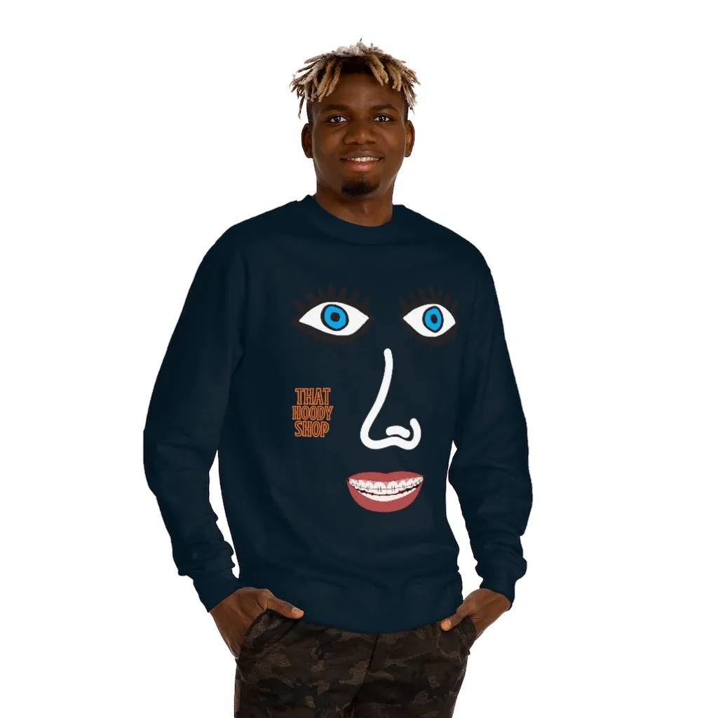 Em-Brace the Face Unisex Crew Neck Sweatshirt