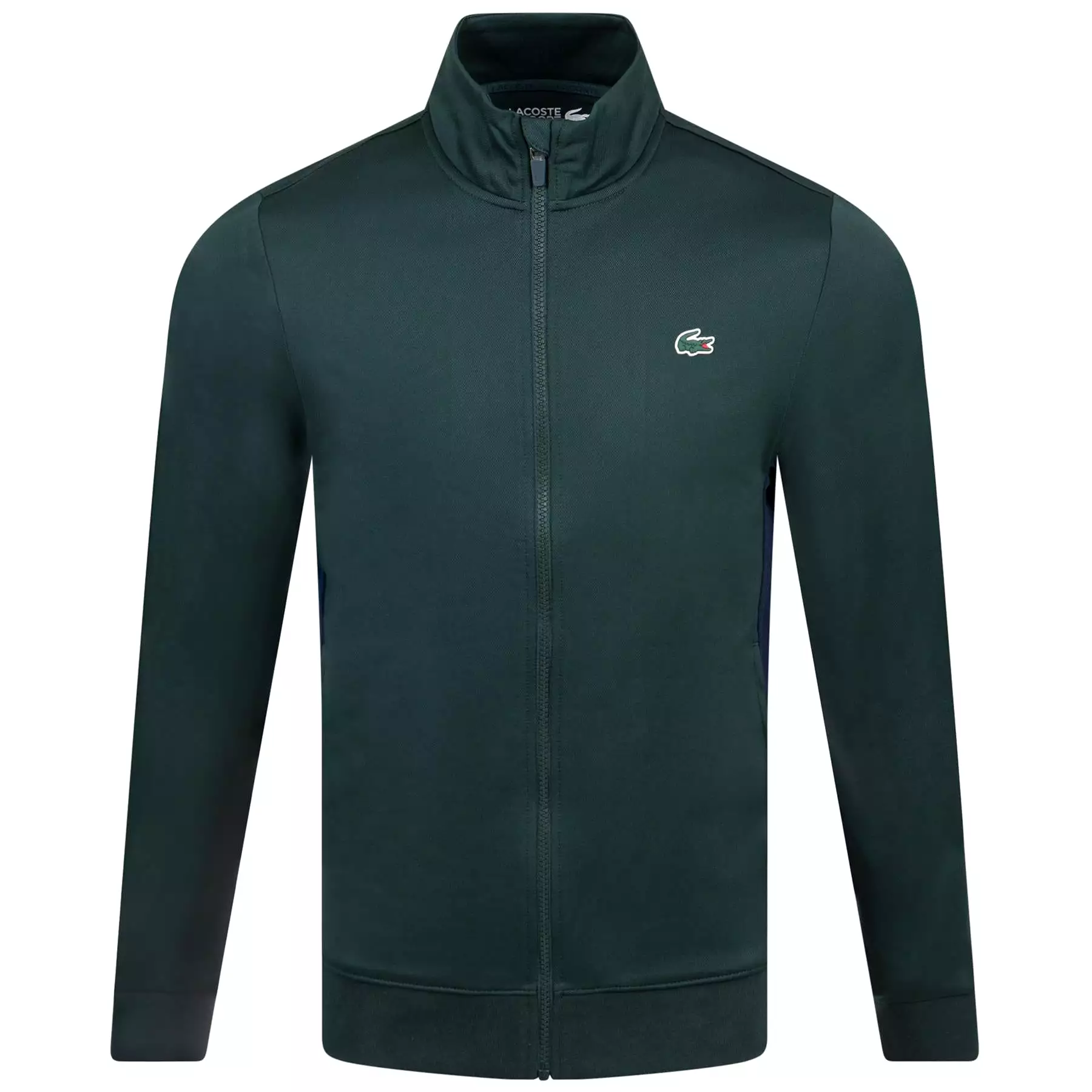 Full Zip Ripstop Classic Fit Recycled Polyester Mid Layer Green - AW23