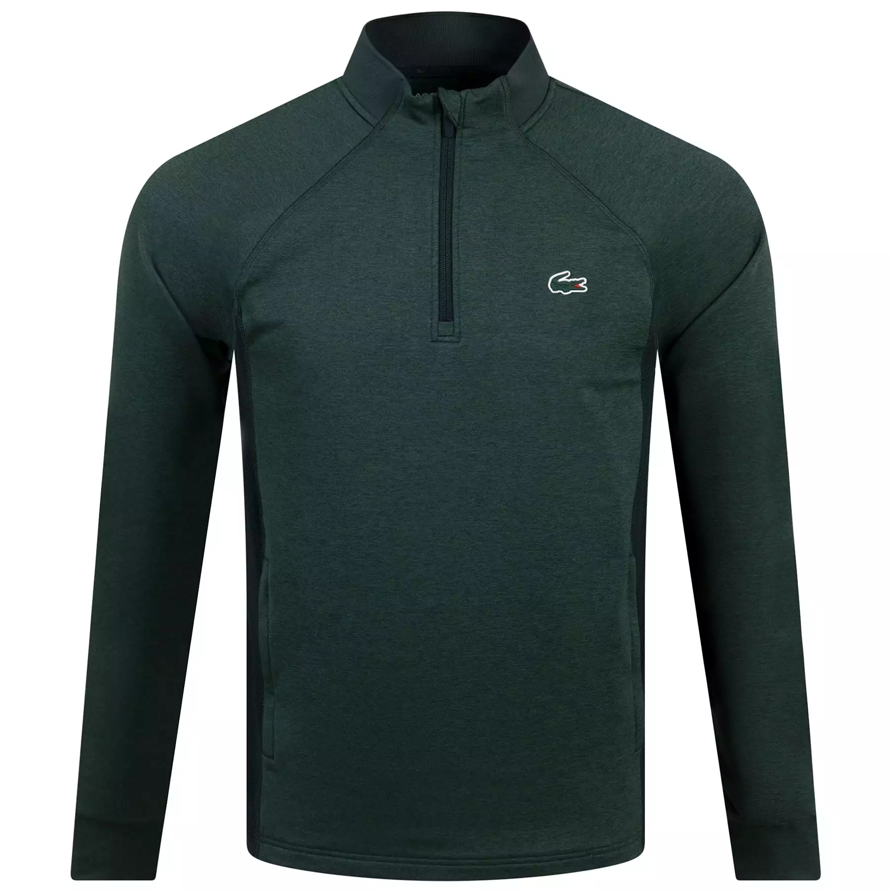 Golf Crew Neck Stretch Polyester Regular Fit Mid Layer Green - AW23