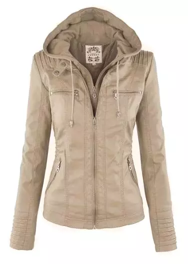 Hooded Leather Jackets For Women