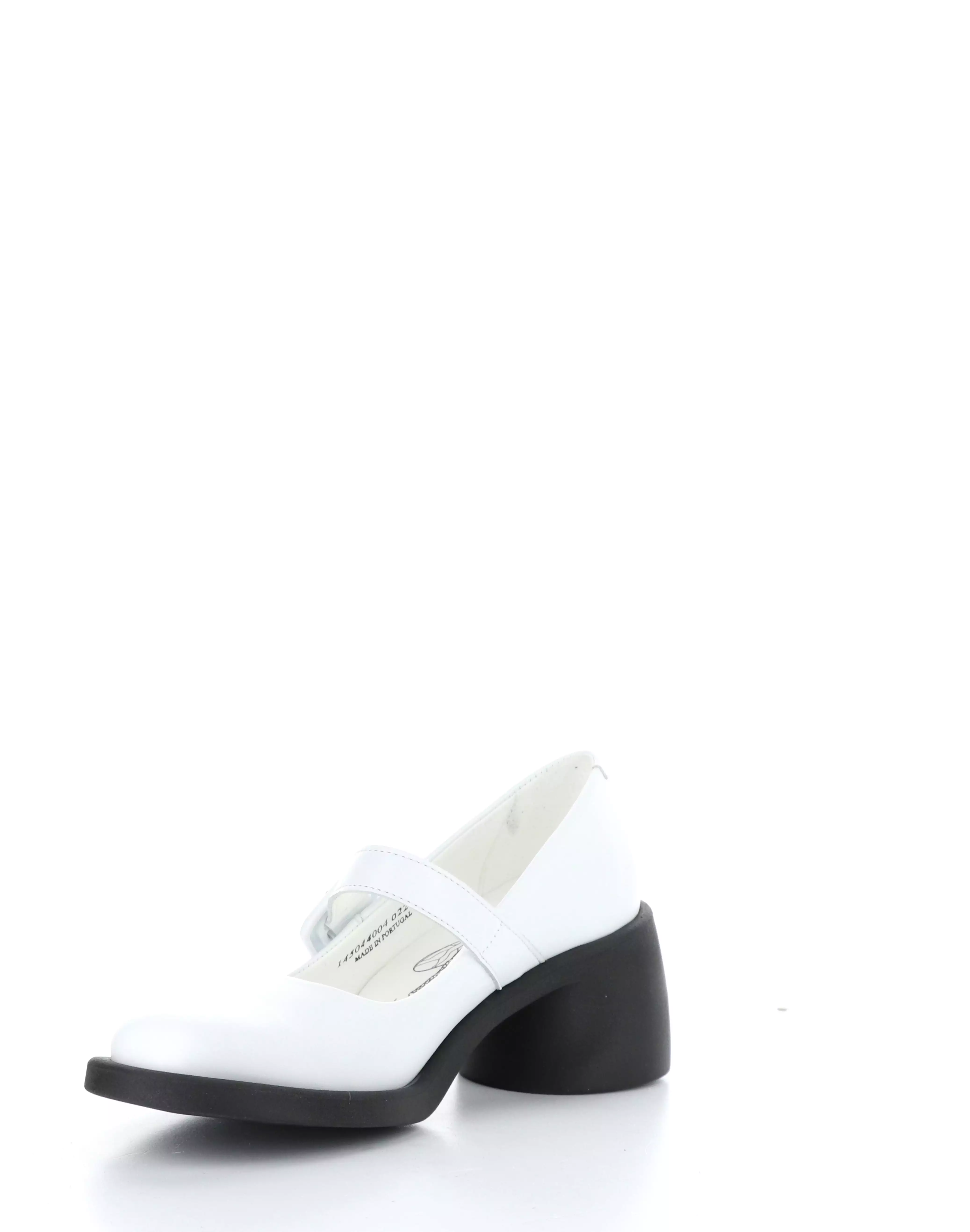 HUVI044FLY 004 WHITE Round Toe Shoes