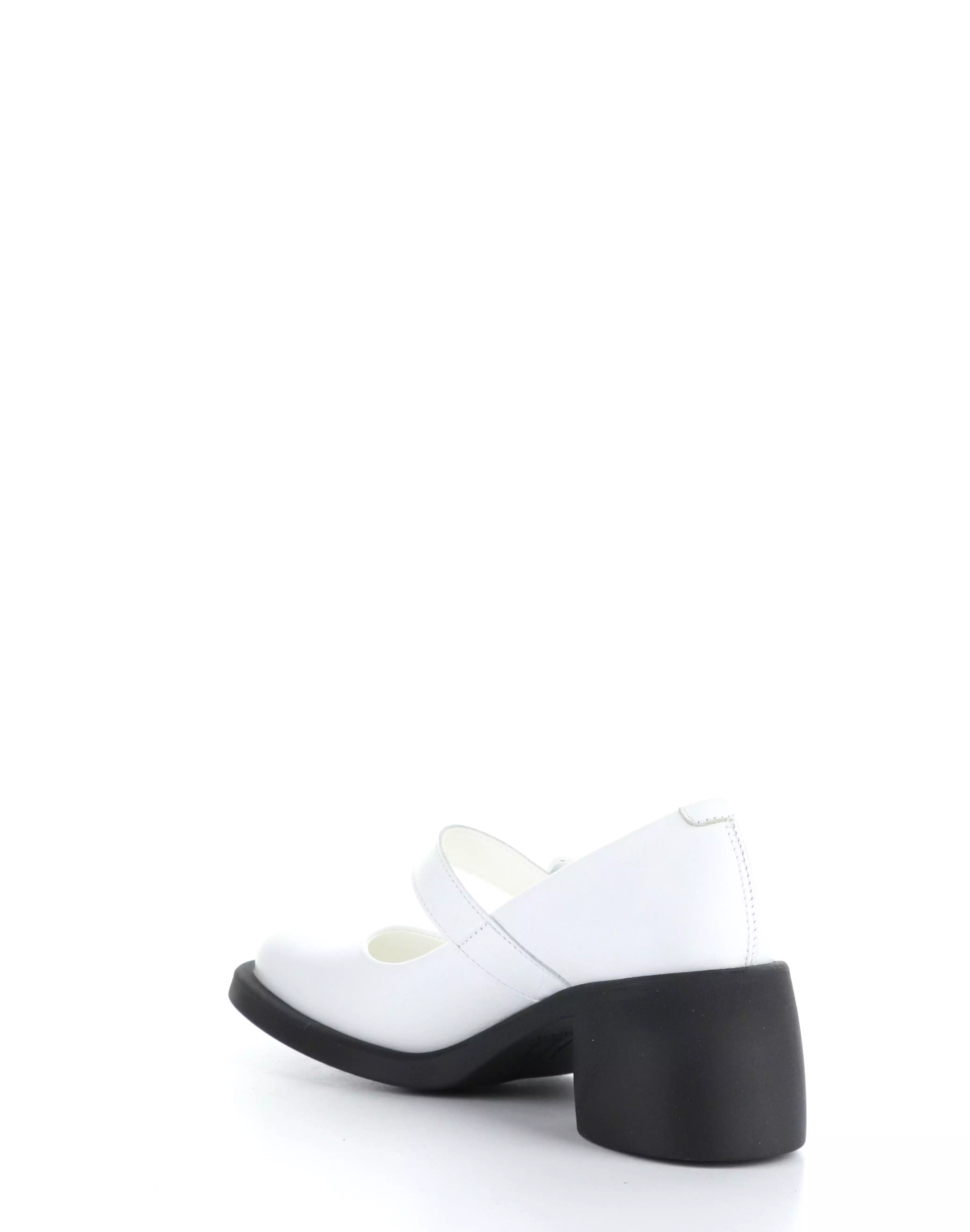 HUVI044FLY 004 WHITE Round Toe Shoes