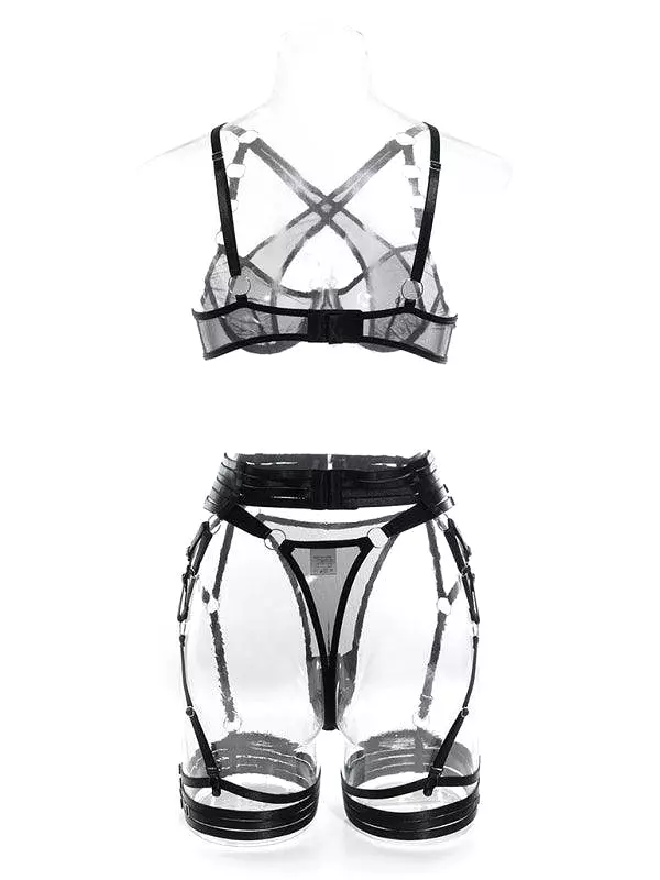 Ladies Strappy Lingerie Sets