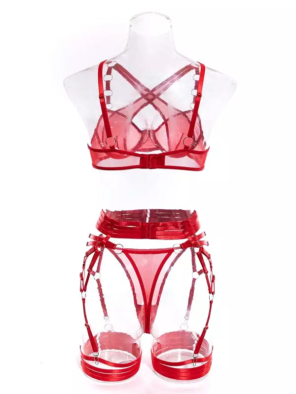 Ladies Strappy Lingerie Sets