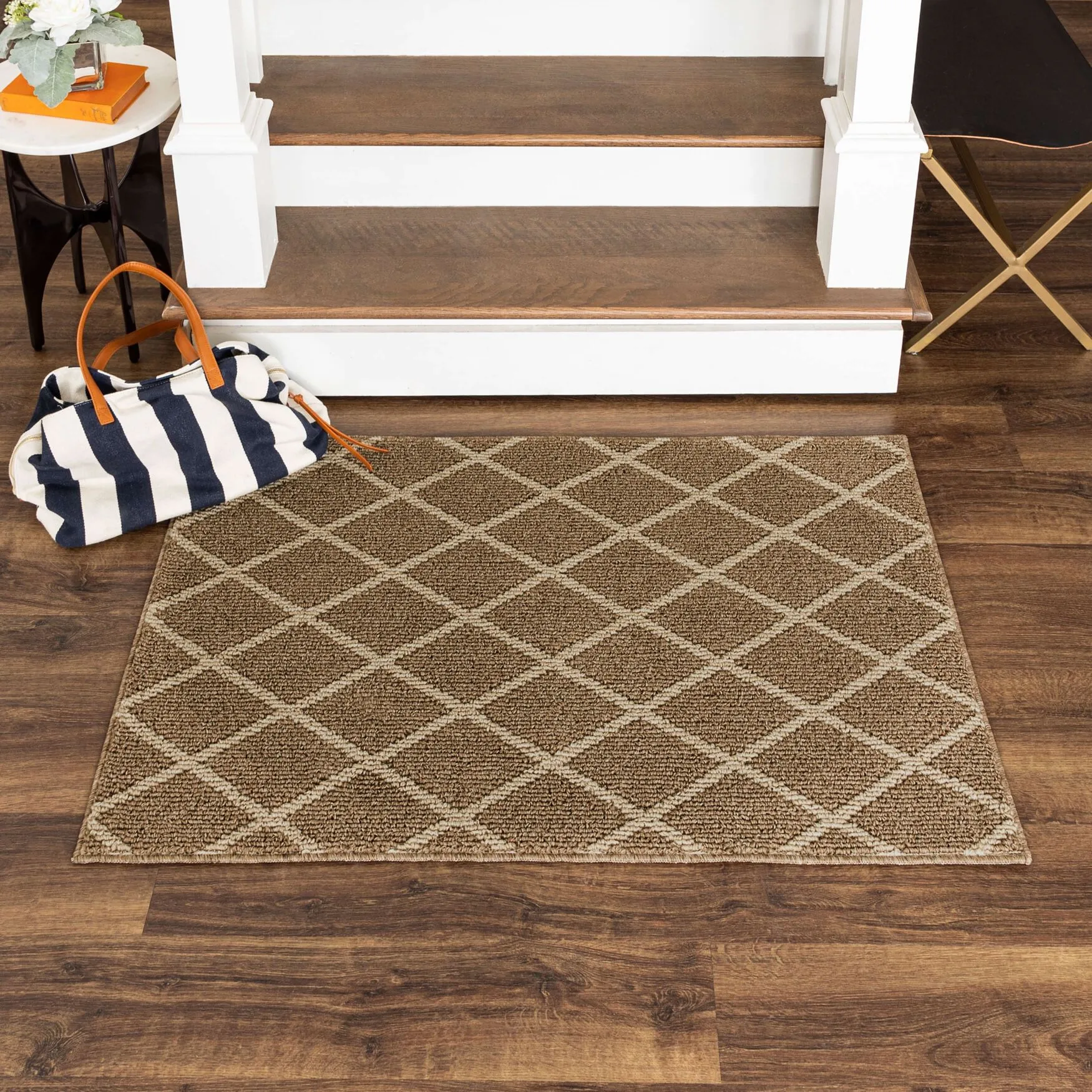 Lewis Diamond Area Rug