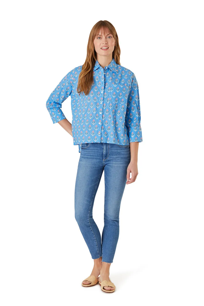 Livro Wimberly Shirt, Block Blues