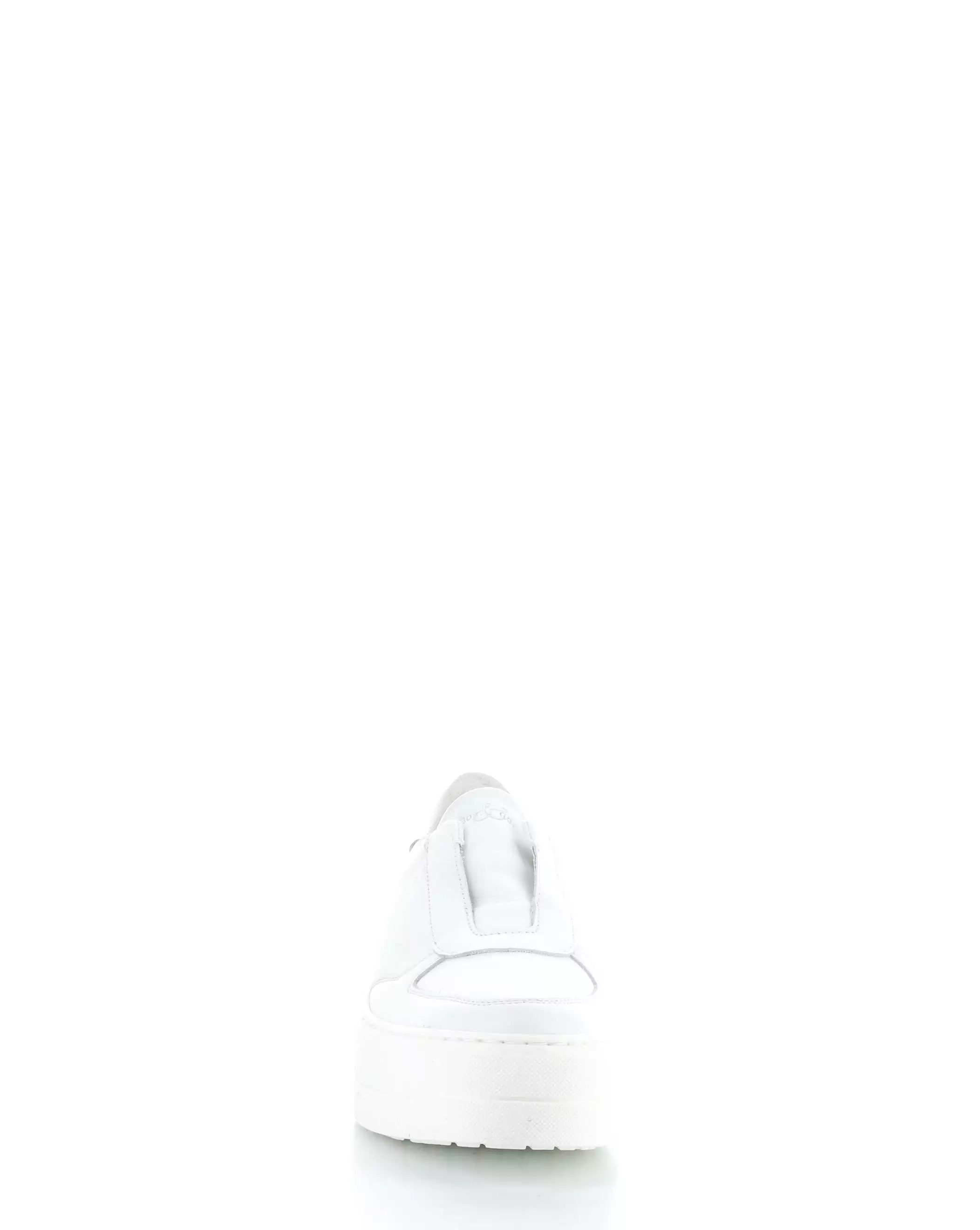 MAGALI WHITE Round Toe Shoes