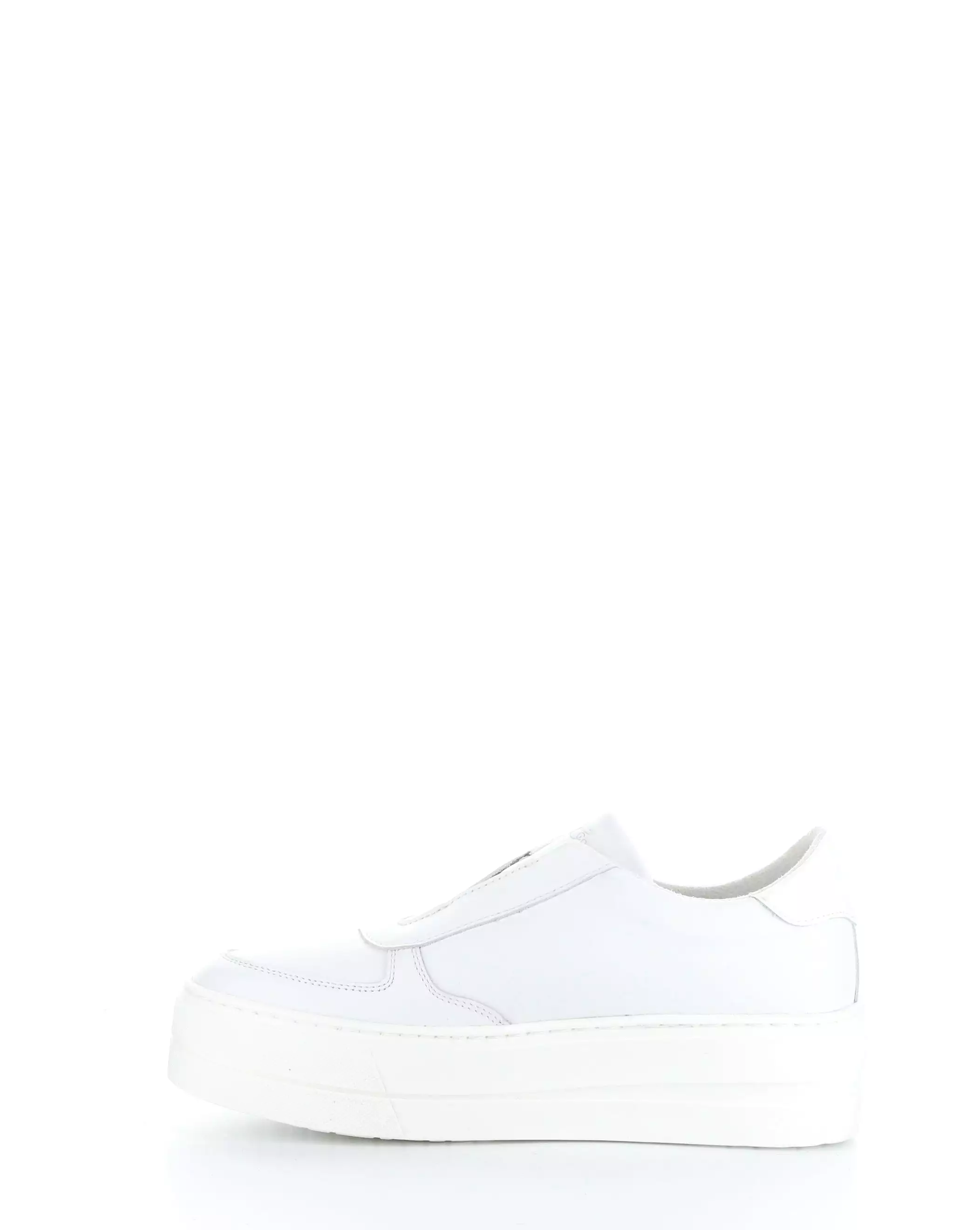 MAGALI WHITE Round Toe Shoes