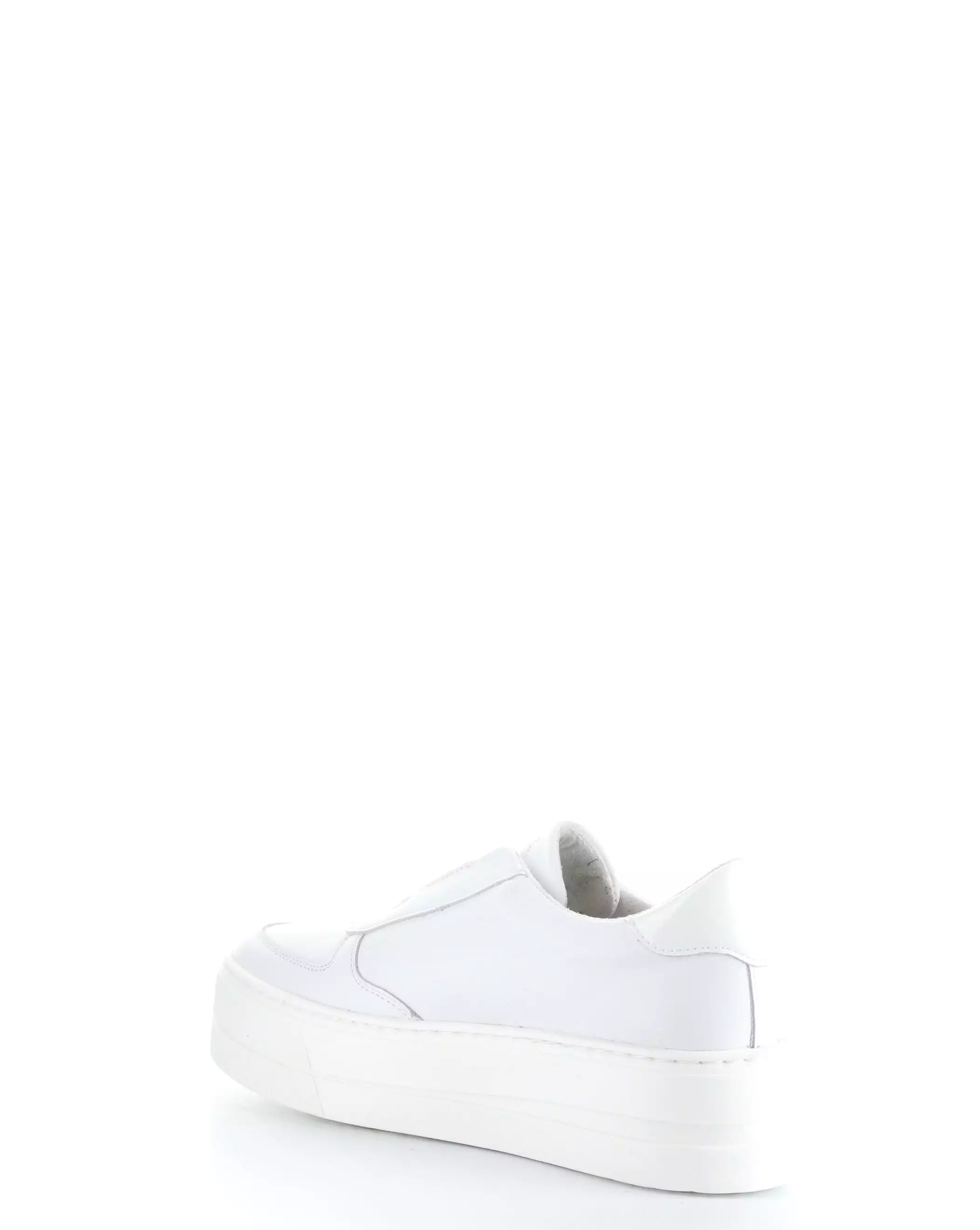 MAGALI WHITE Round Toe Shoes