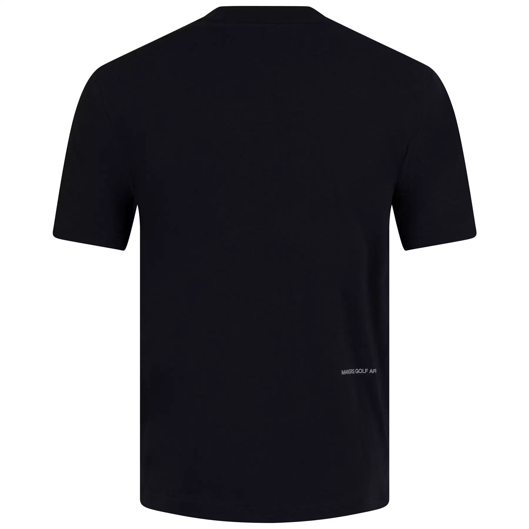 Manors Logo T-Shirt Black - 2024