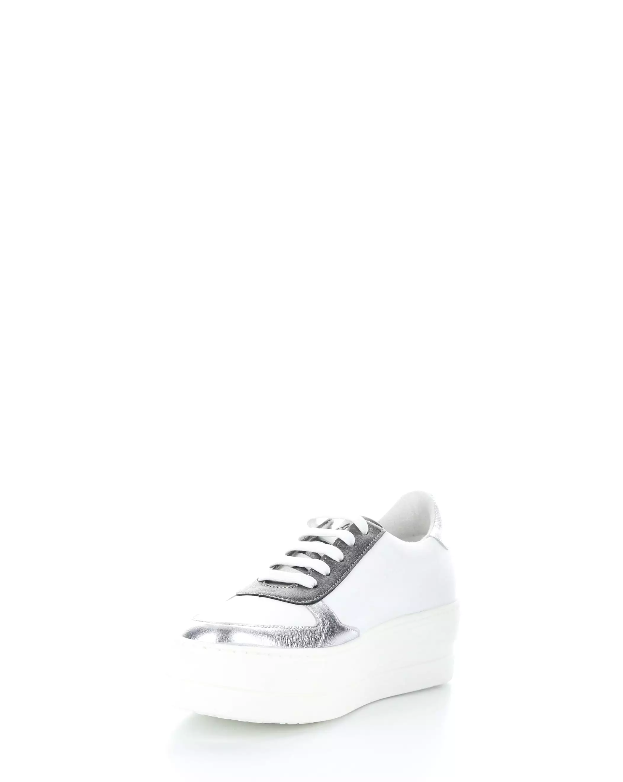 MAPUTO WHITE/SILVER/PEWTER Lace-up Shoes