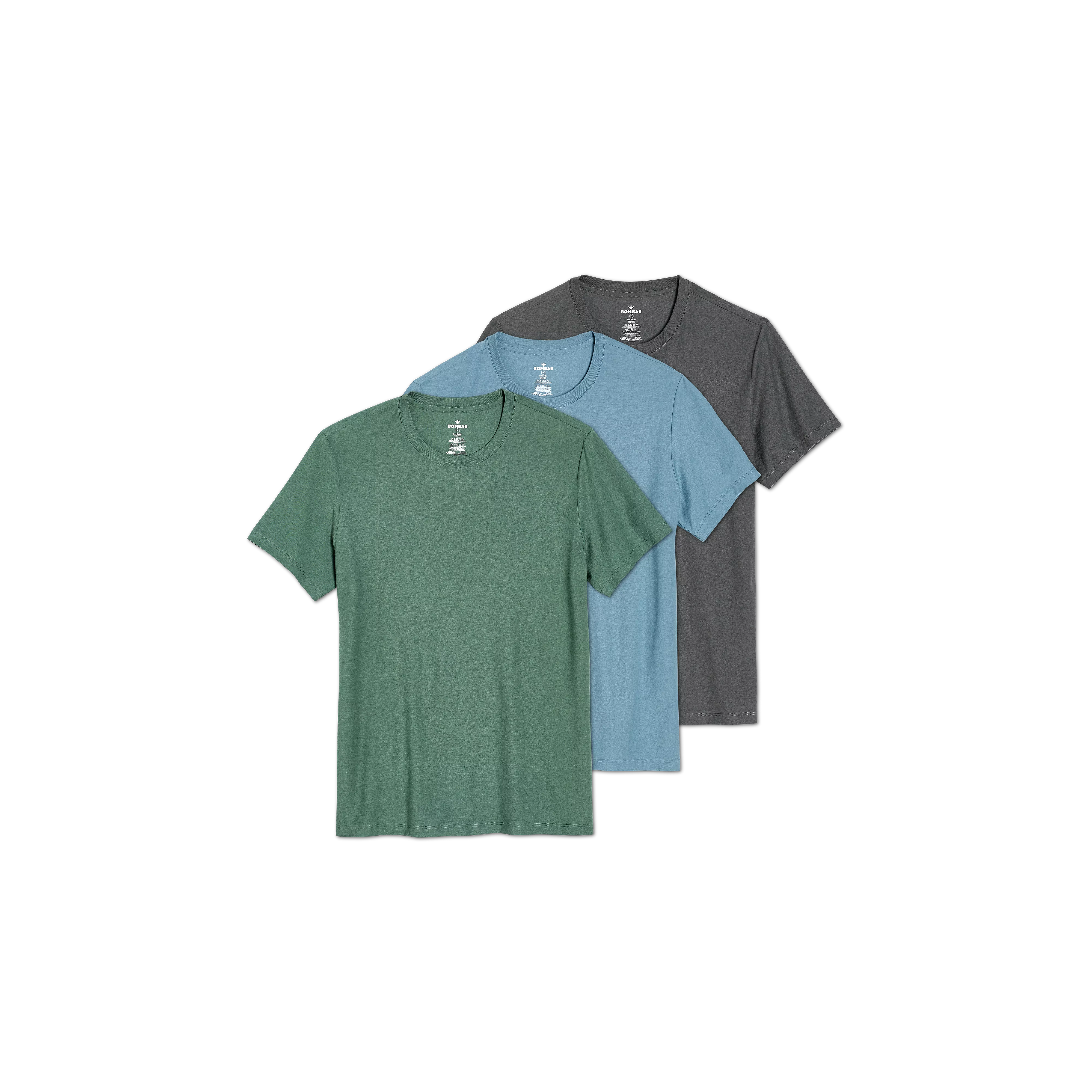 Men's Air Slub Crew Neck T-Shirt 3-Pack