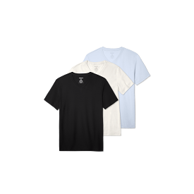 Men's Air Slub V-Neck T-Shirt 3-Pack