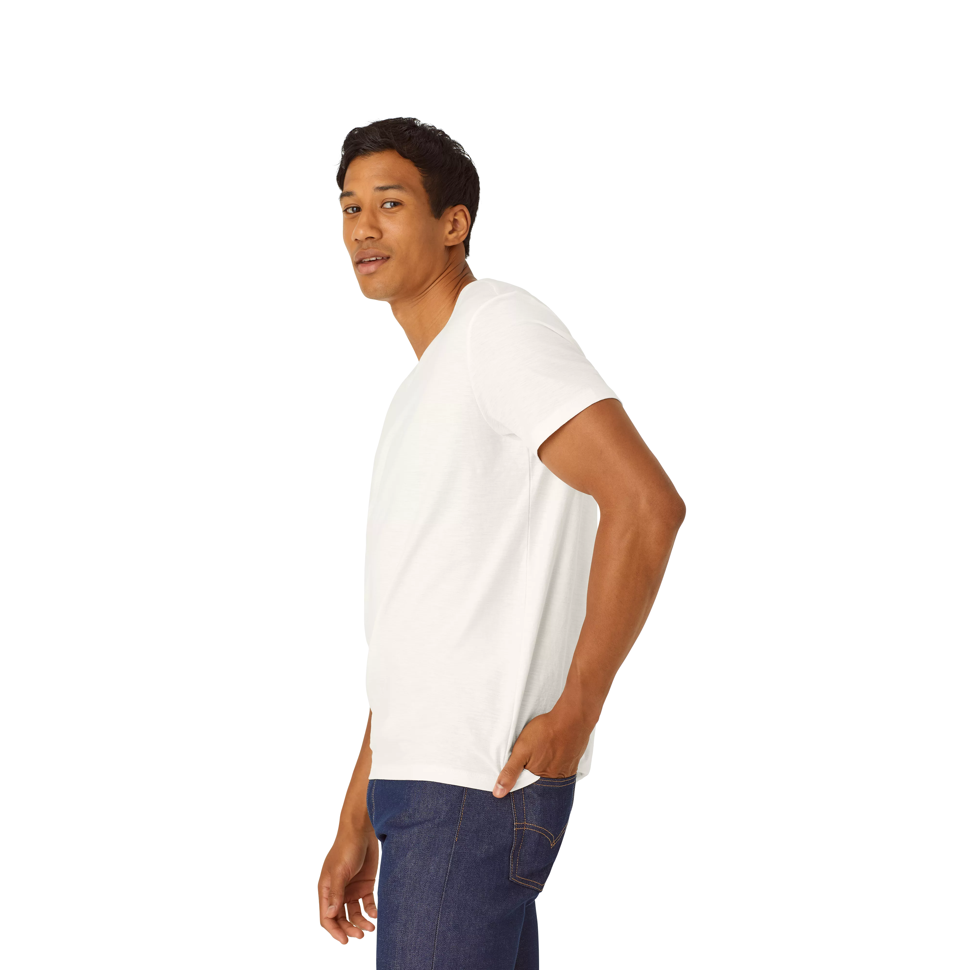 Men's Air Slub V-Neck T-Shirt 3-Pack